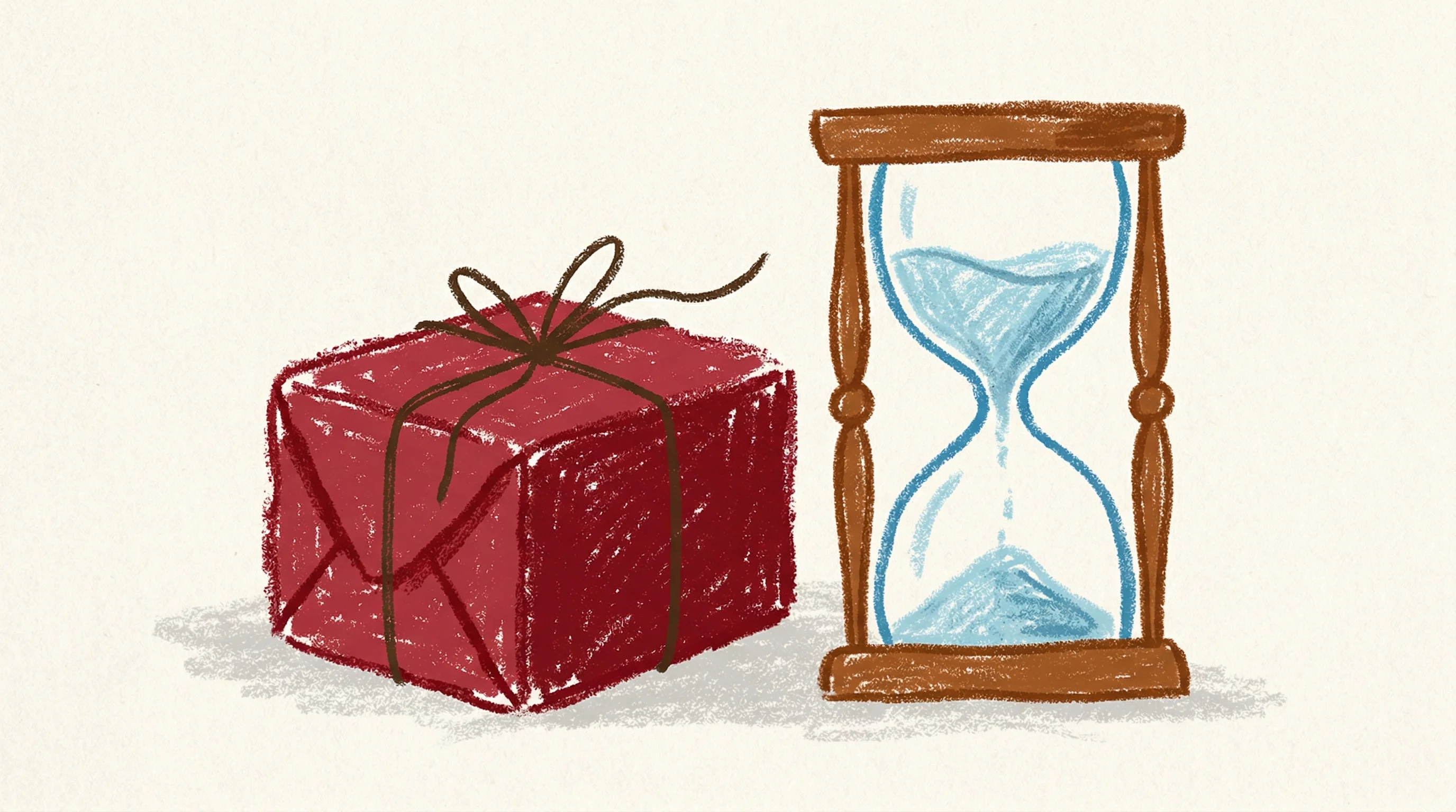 Digital illustration for article section "Dependencies, With a Side of Paranoia" in "Astral Releases Security Framework After Wave of Supply Chain Attacks" - A conceptual, minimal composition featuring a single, slightly mysterious wrapped delivery package r...