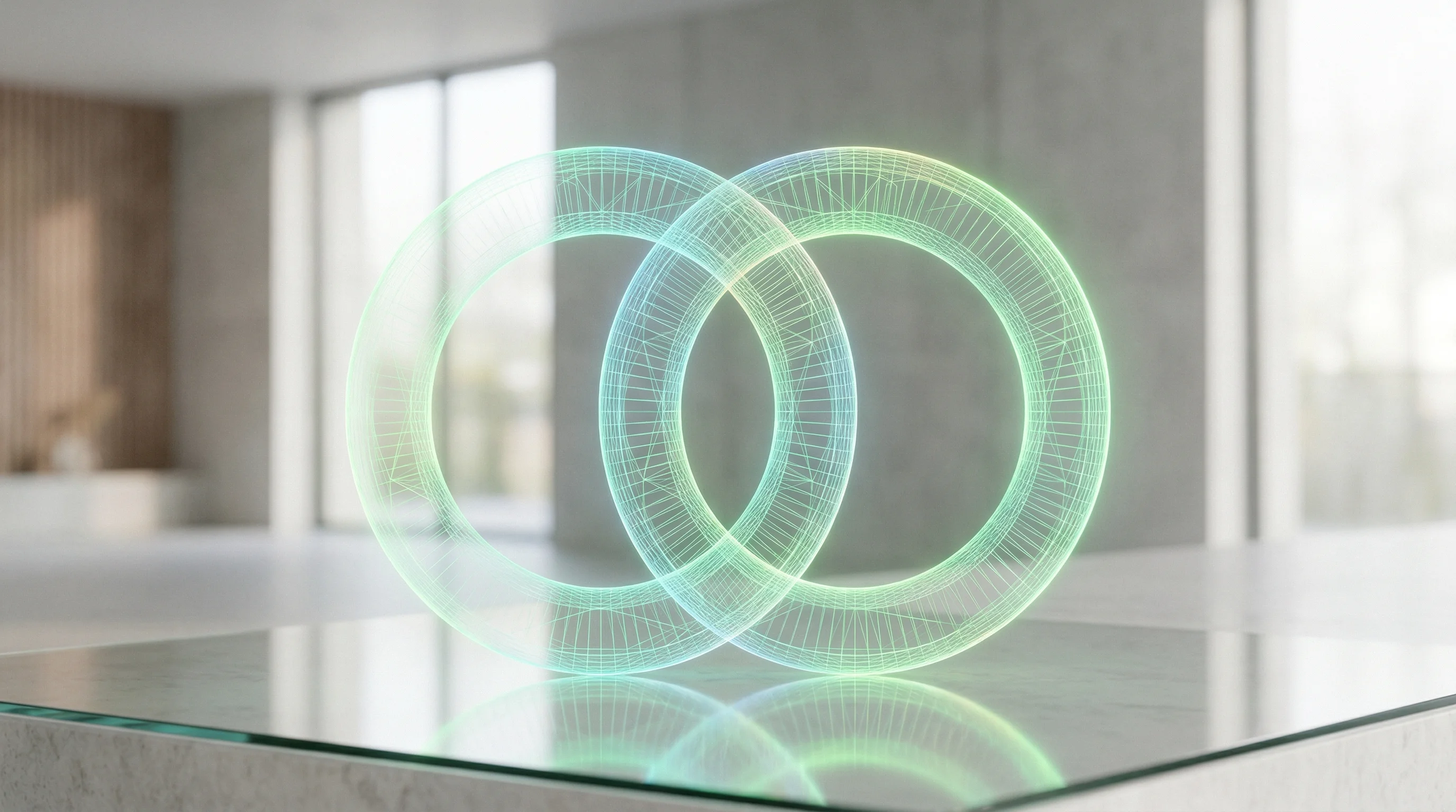 Digital illustration for article section "Regulatory Green Light" in "ElectronX Closes $30M Series A, Expands Power Trading to PJM" - A sleek, minimalist, abstract representation of a regulatory green light and official clearance, fea...