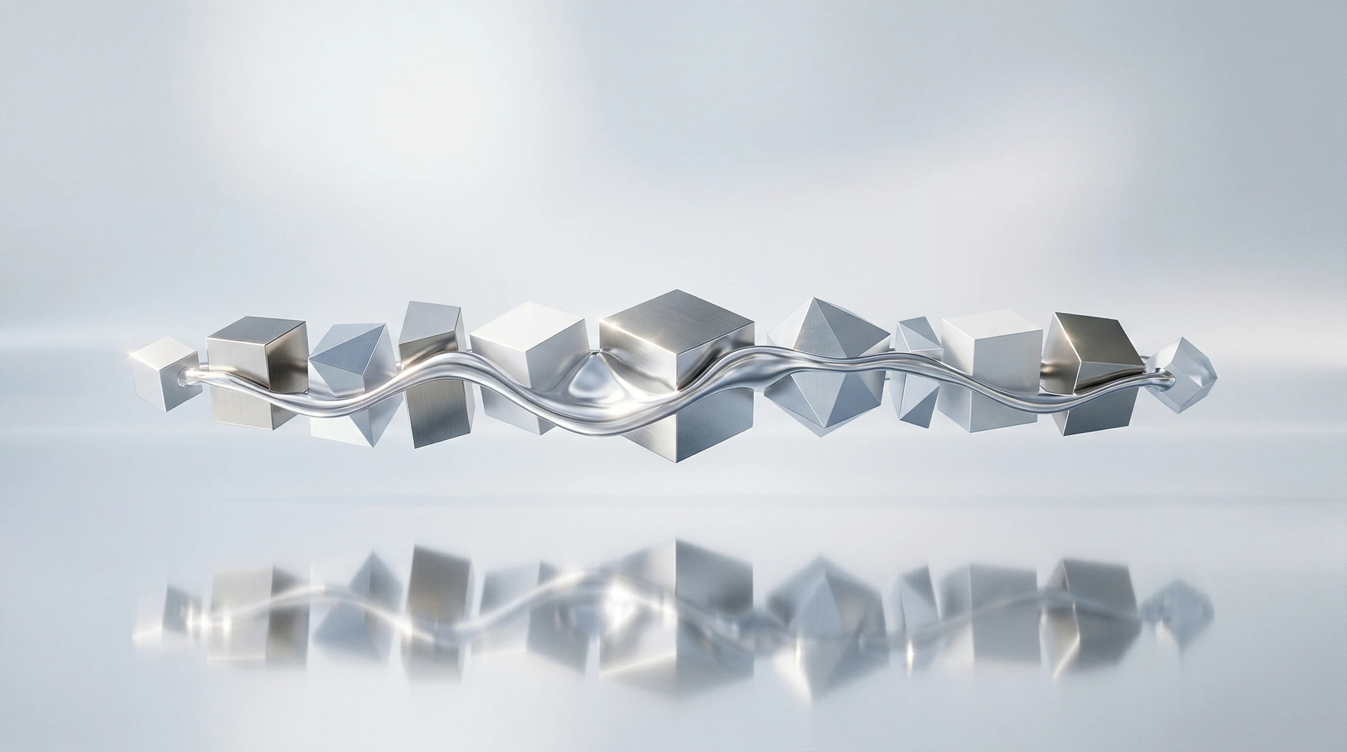 Digital illustration for article section "The Glue Code Problem" in "Quantum Computing's Integration Problem: 150K Lines Cut to 20" - A conceptual, modern, and minimalist image representing the "glue code" challenge of managing comple...