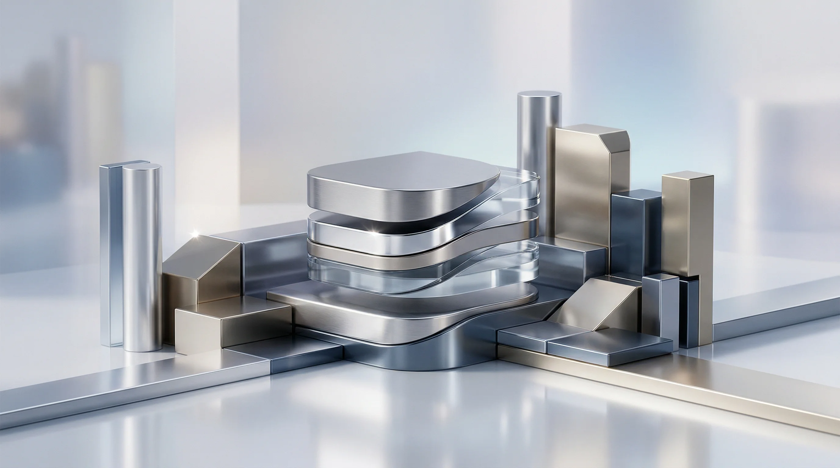Digital illustration for article section "Who Else Is Building This?" in "Quantum Computing's Integration Problem: 150K Lines Cut to 20" - A conceptual and minimalist representation of a competitive landscape in hybrid orchestration, featu...