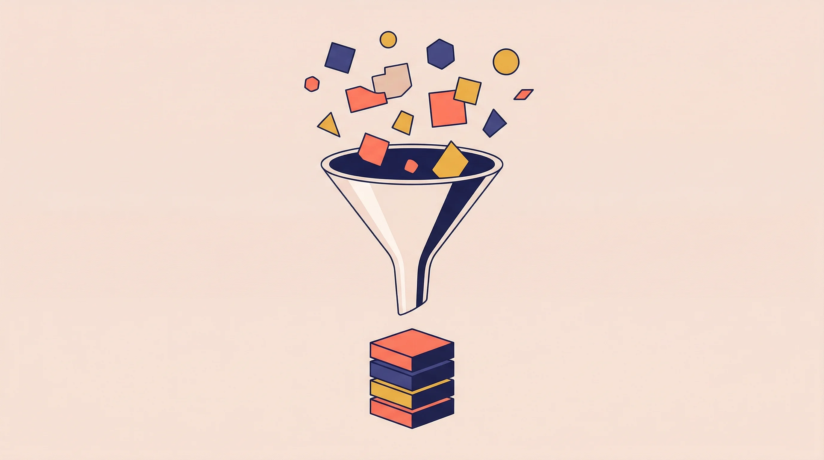 Digital illustration for article section "Context as Commodity?" in "Potpie Raises $2.2M to Build Context Layer for AI Coding Agents" - A minimalist, conceptual illustration representing the idea of context as a valuable commodity and a...