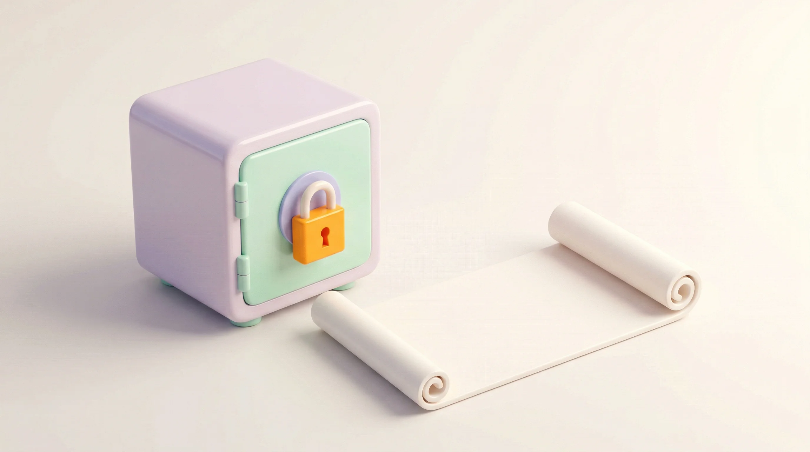 Digital illustration for article section "Stealth Mode as Strategy—or Uncertainty?" in "boAt Founder Aman Gupta Raises ₹100 Crore for Stealth AI Venture" - A minimalist and conceptual miniature model representing a company in stealth mode, featuring a slee...