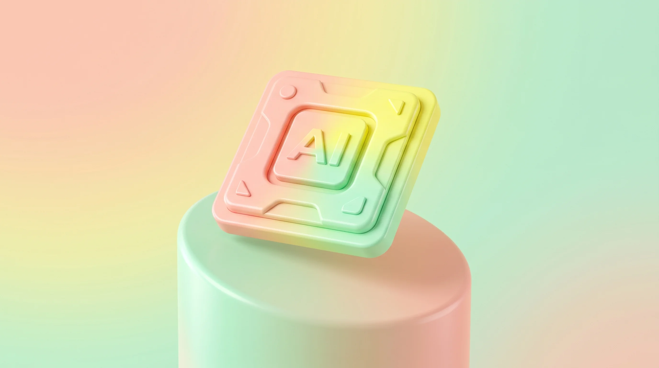 Digital illustration for article section "The Founder's Second Act" in "Parasail Raises $32M Series A for On-Demand AI Compute Network" - A conceptual, minimal 3D illustration representing a founder's second act and a strategic pivot in t...