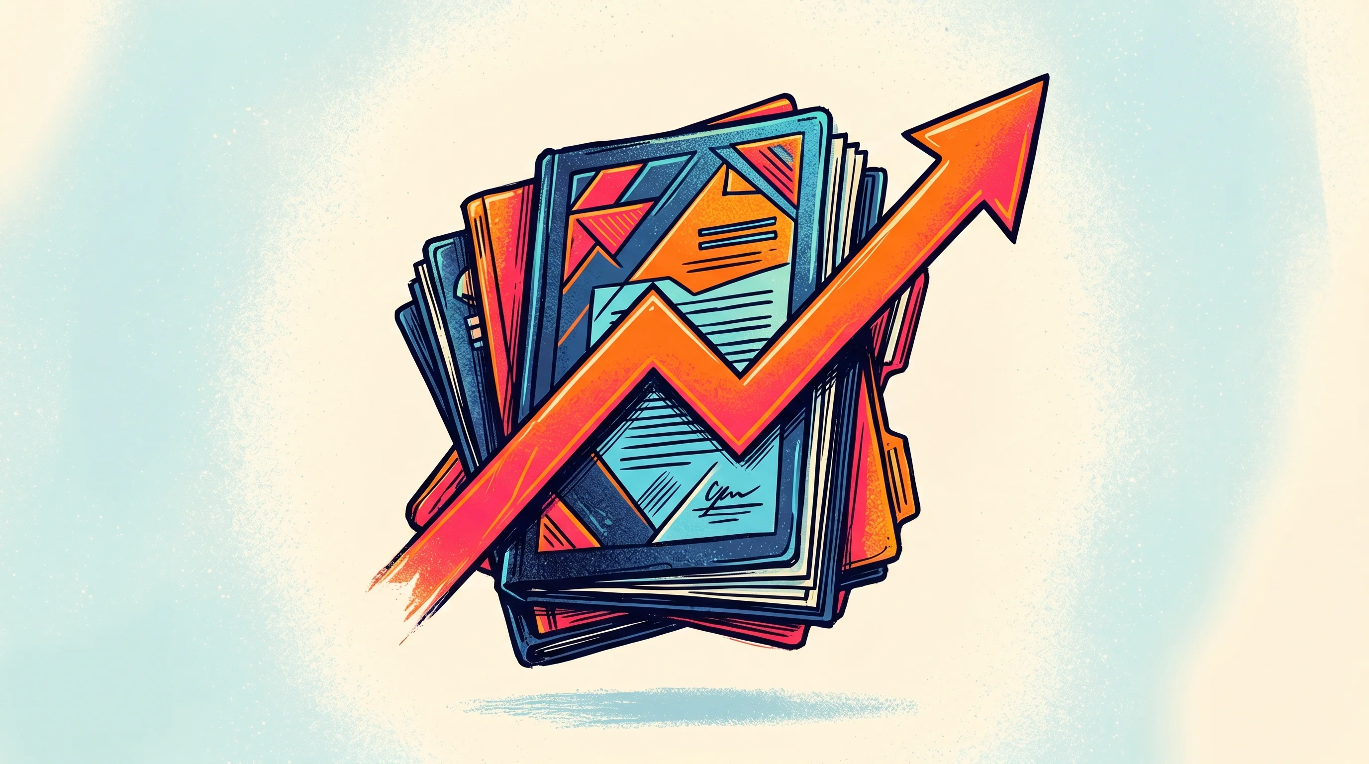 Digital illustration for article section "Early Customers, Early Promises" in "Artemis Raises $70M Series A for AI-Native Cybersecurity Platform" - A clean, minimal, and conceptual illustration representing early business success and the securing o...