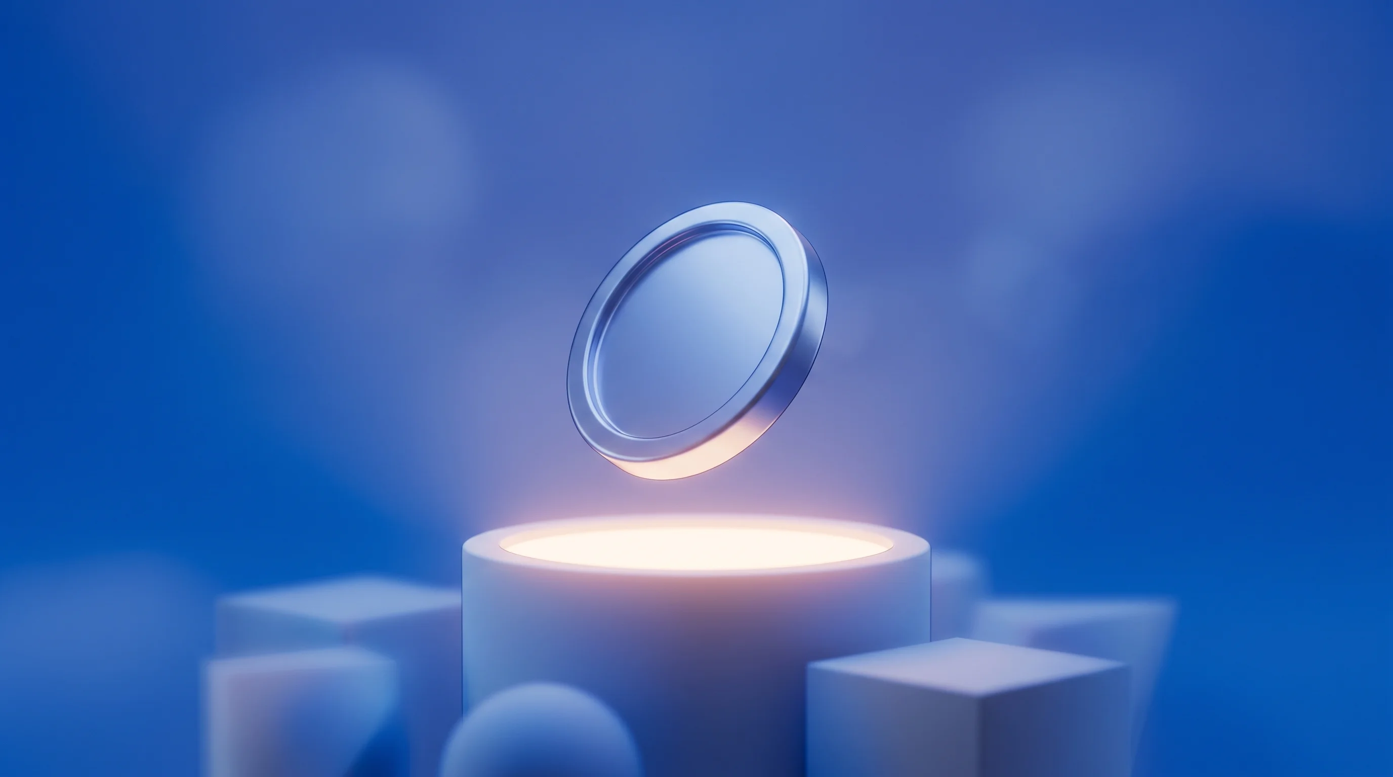 Digital illustration for article section "The Underlying Wager" in "SolvaPay Raises €2.4M to Build Payment Rails for AI Agent Commerce" - A conceptual and minimalist image illustrating the idea of a clean commerce layer abstracting away c...