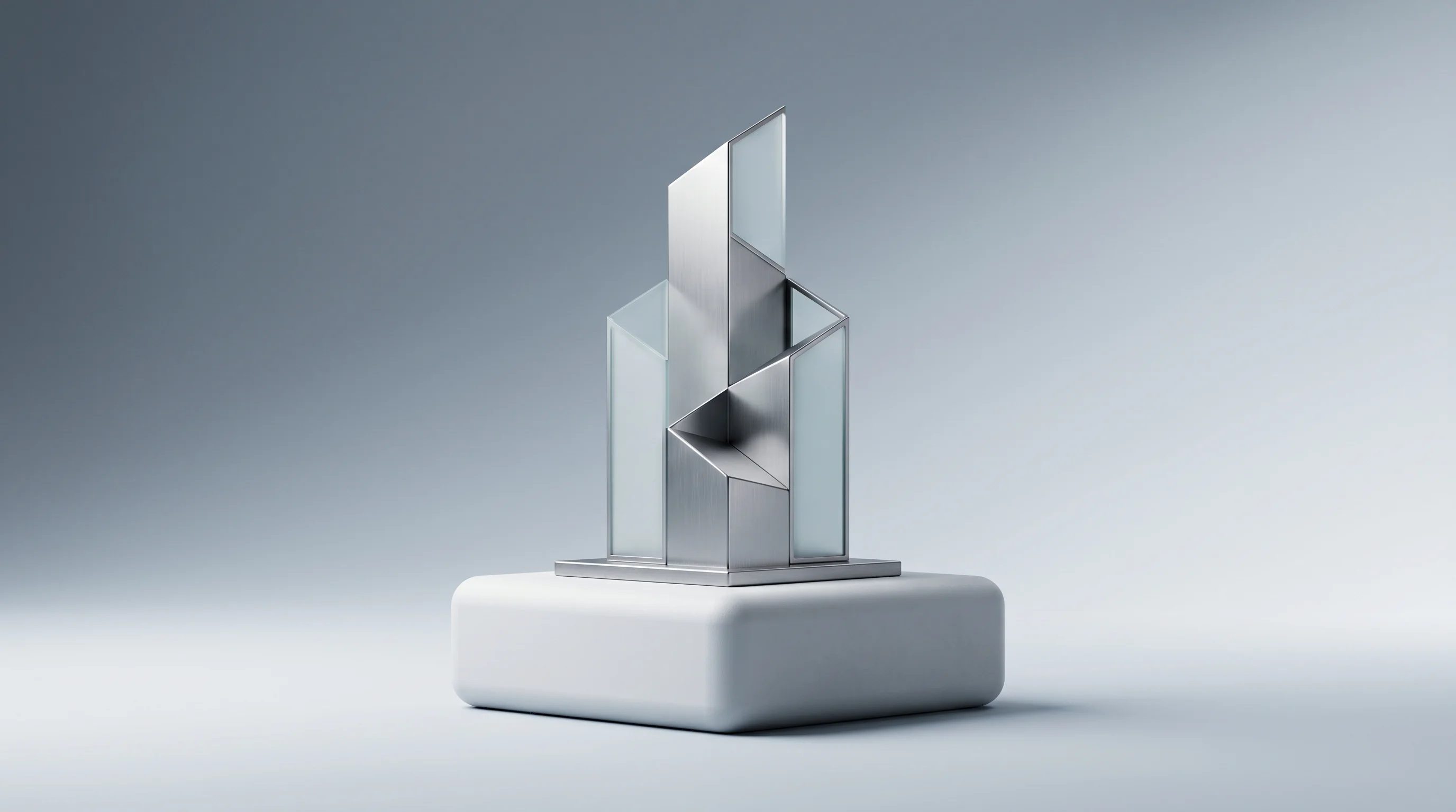 Digital illustration for article section "The Base Layer Bet" in "Votre Raises $3.75M from a16z CSX for On-Chain Bitcoin Lending" - A conceptual, minimalist architectural composition representing a secure foundational base layer for...