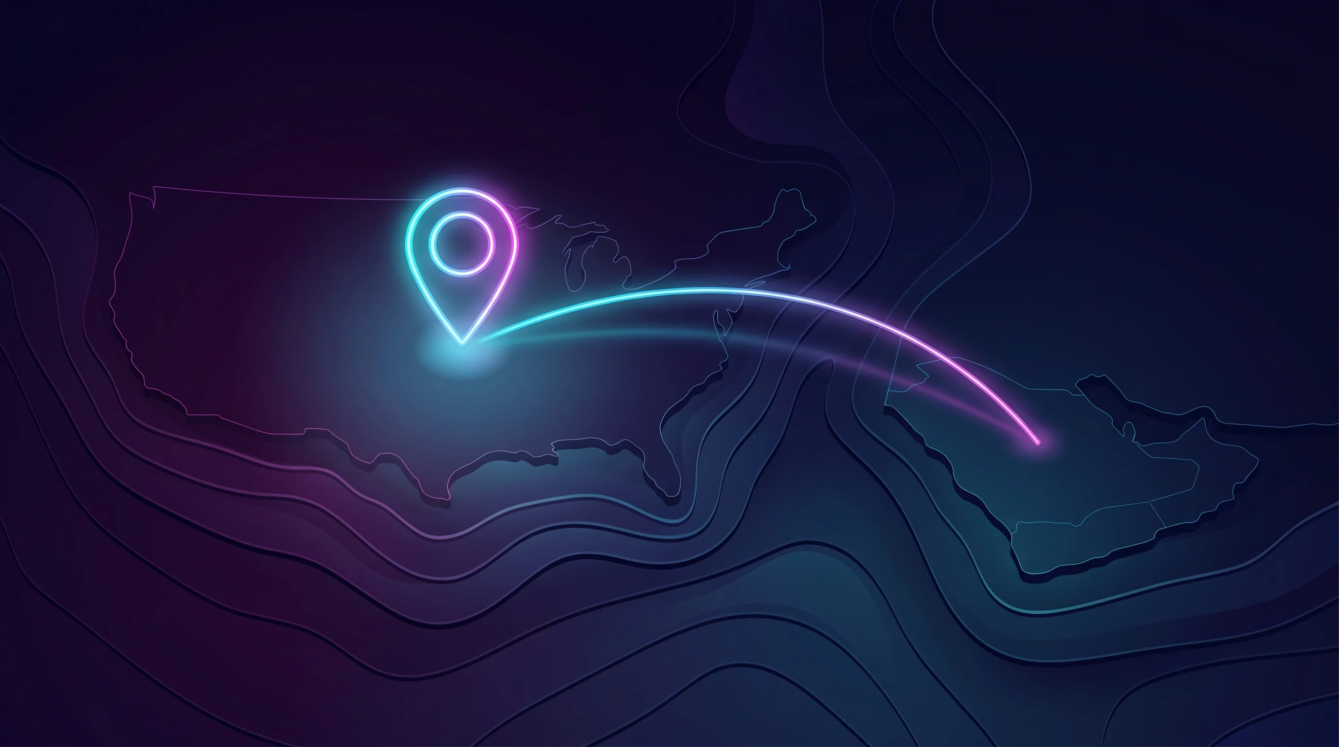 Digital illustration for article section "The Expansion Playbook" in "Onto Health Raises $20M Series A to Scale AI-Powered Fertility Care" - A minimalist and conceptual representation of strategic business expansion, featuring a sleek, glowi...