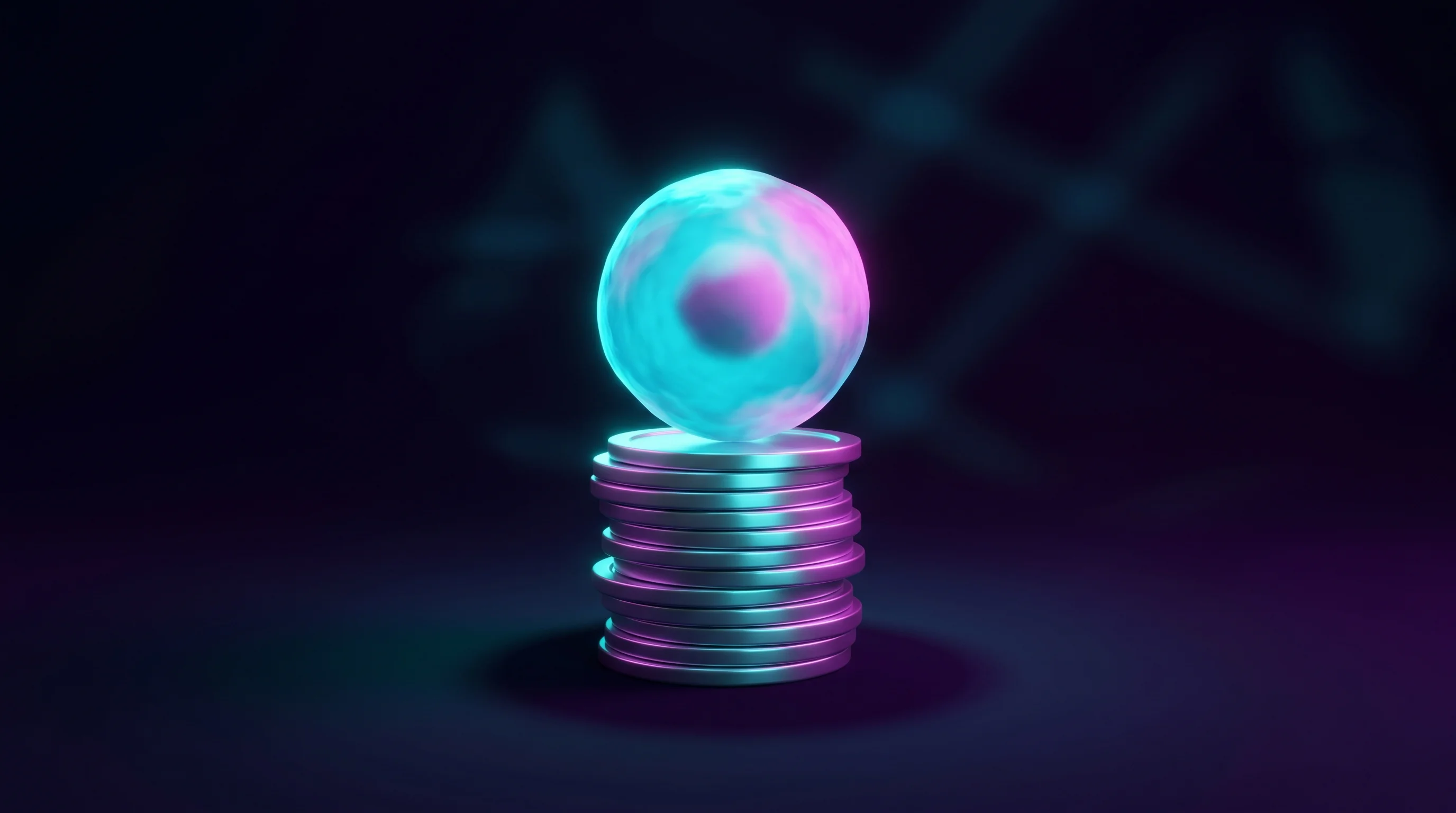 Digital illustration for article section "A Crowded, Well-Funded Field" in "Onto Health Raises $20M Series A to Scale AI-Powered Fertility Care" - A clean, minimalist conceptual image representing heavy venture capital investment in the fertility ...