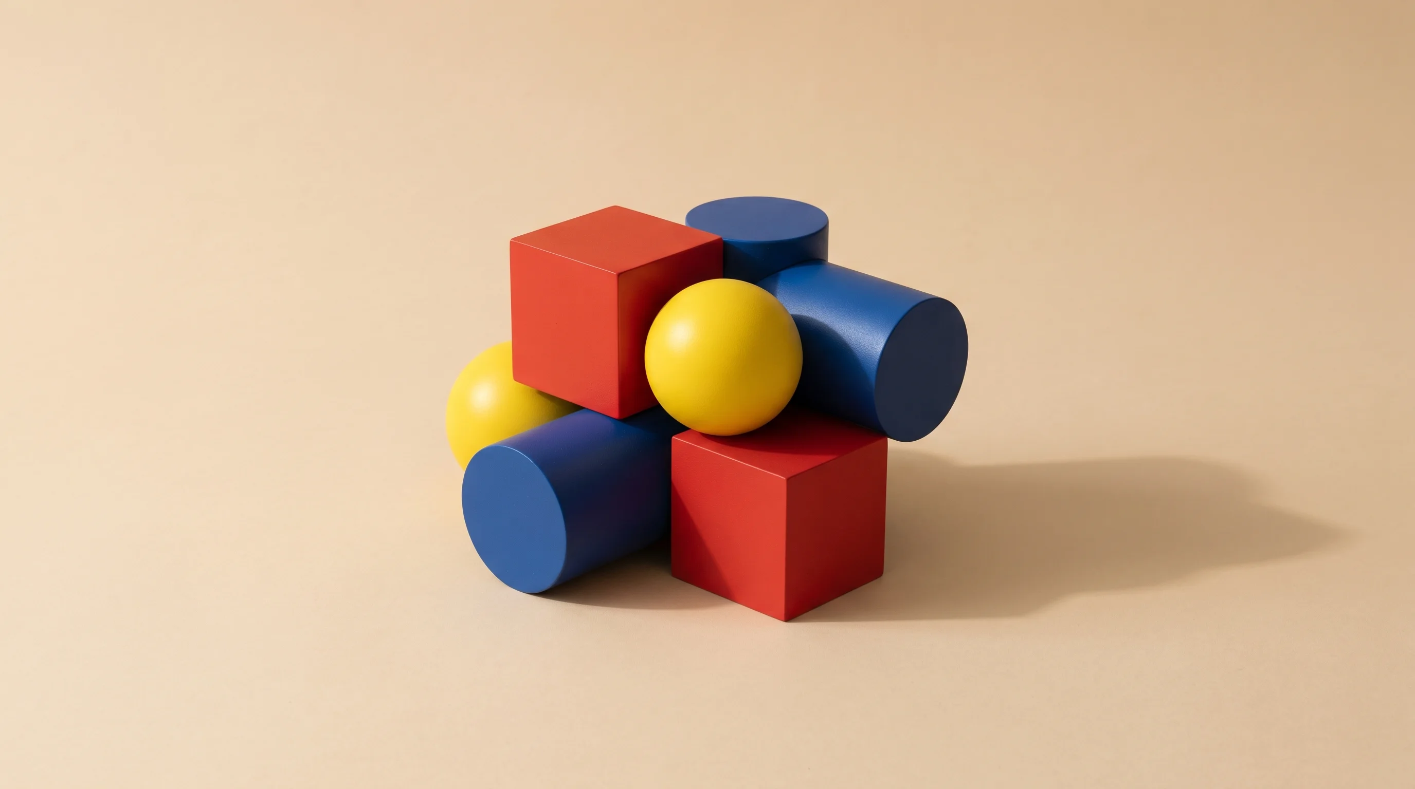 Digital illustration for article section "Content Section 4" in "Nava AI Raises $8.3M to Keep Financial AI Agents from Going Rogue" - A conceptual, modern minimalist composition representing a small, tight-knit core team coming togeth...