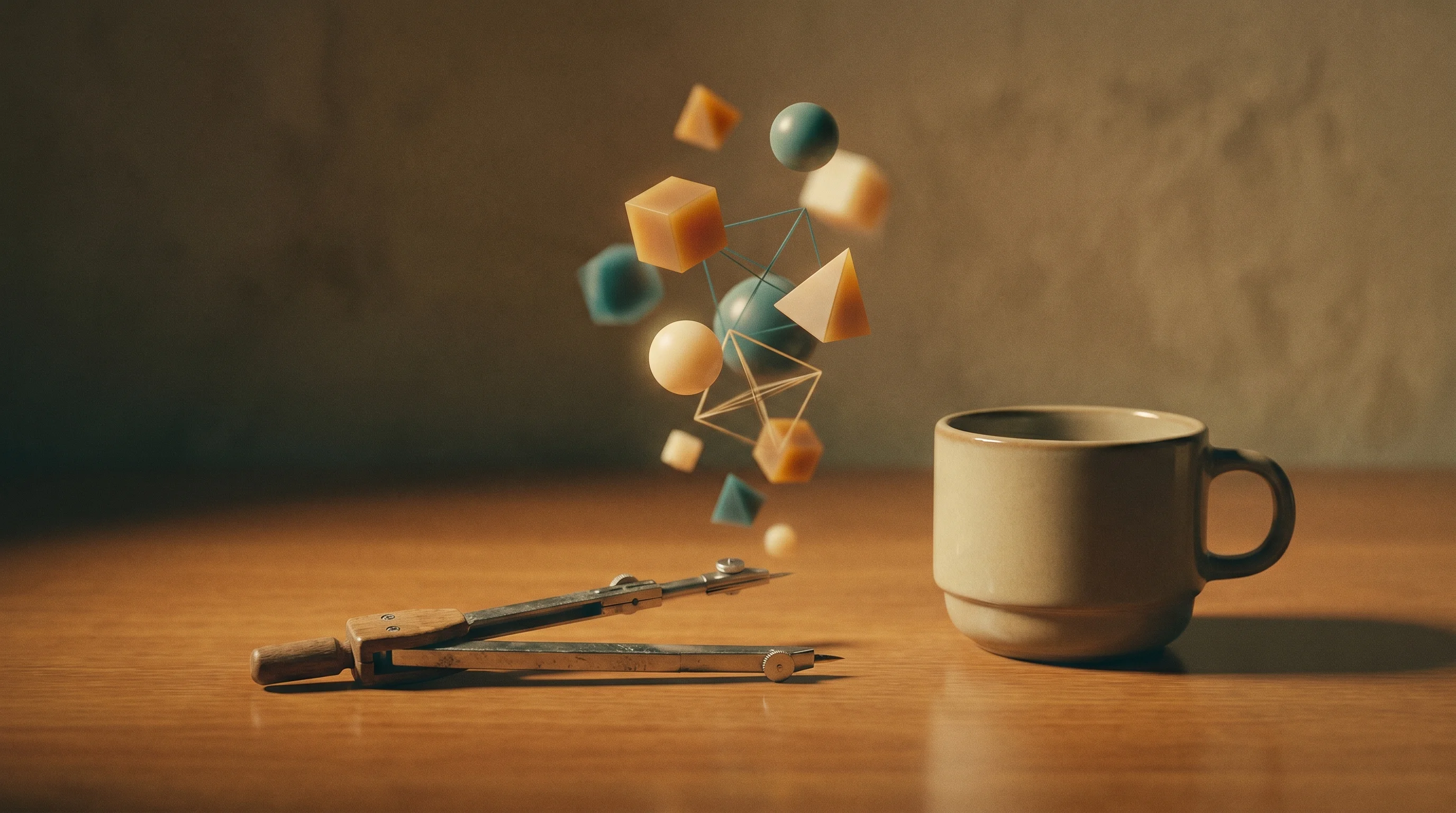 Digital illustration for article section "The Human in the Loop" in "NudgeBee Raises $3M for AI Agents That Slash SRE Response Time" - A conceptual, minimalist still life representing the human element in automated systems, featuring a...