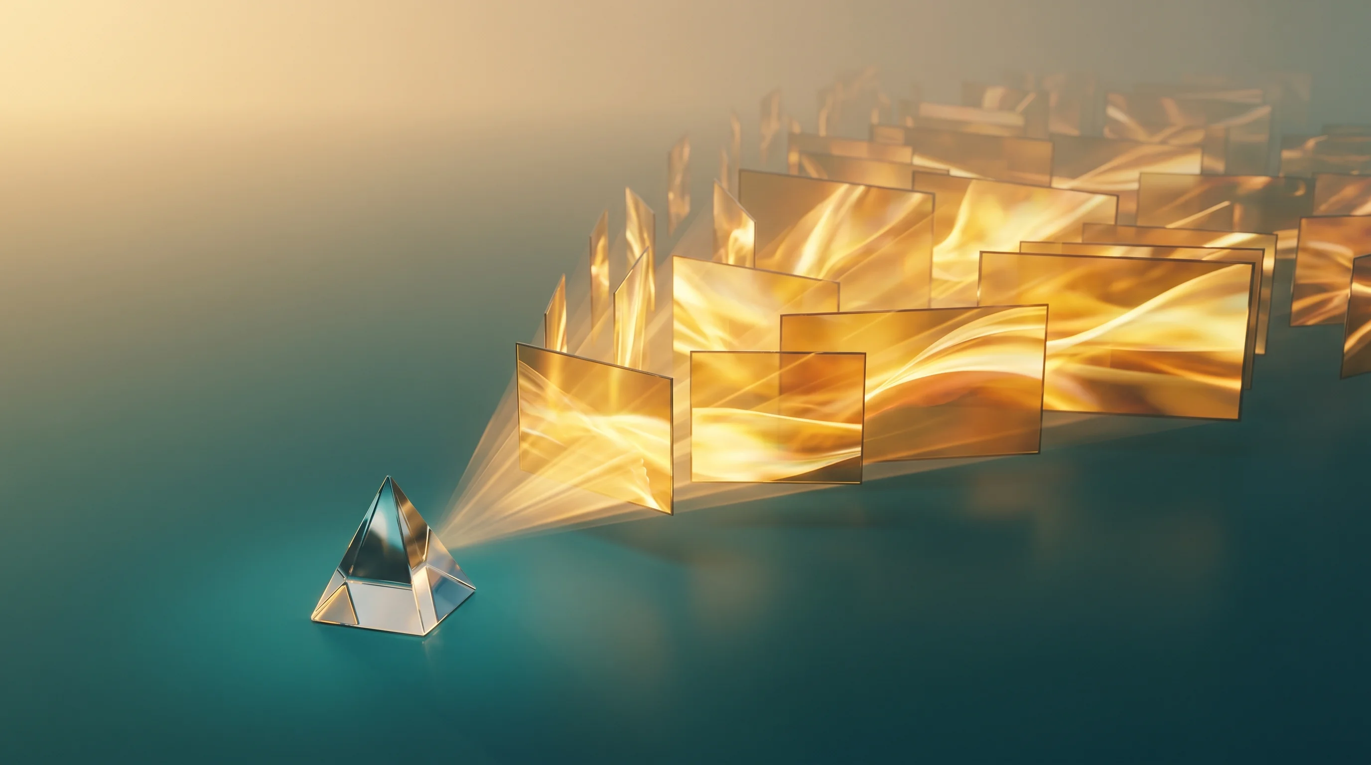 Digital illustration for article section "The Leverage Effect—And Its Limits" in "The $21 Startup: How AI Tools Are Rewriting Entrepreneurship Economics" - A conceptual, minimalist scene illustrating immense leverage and scale, featuring a single, small, h...