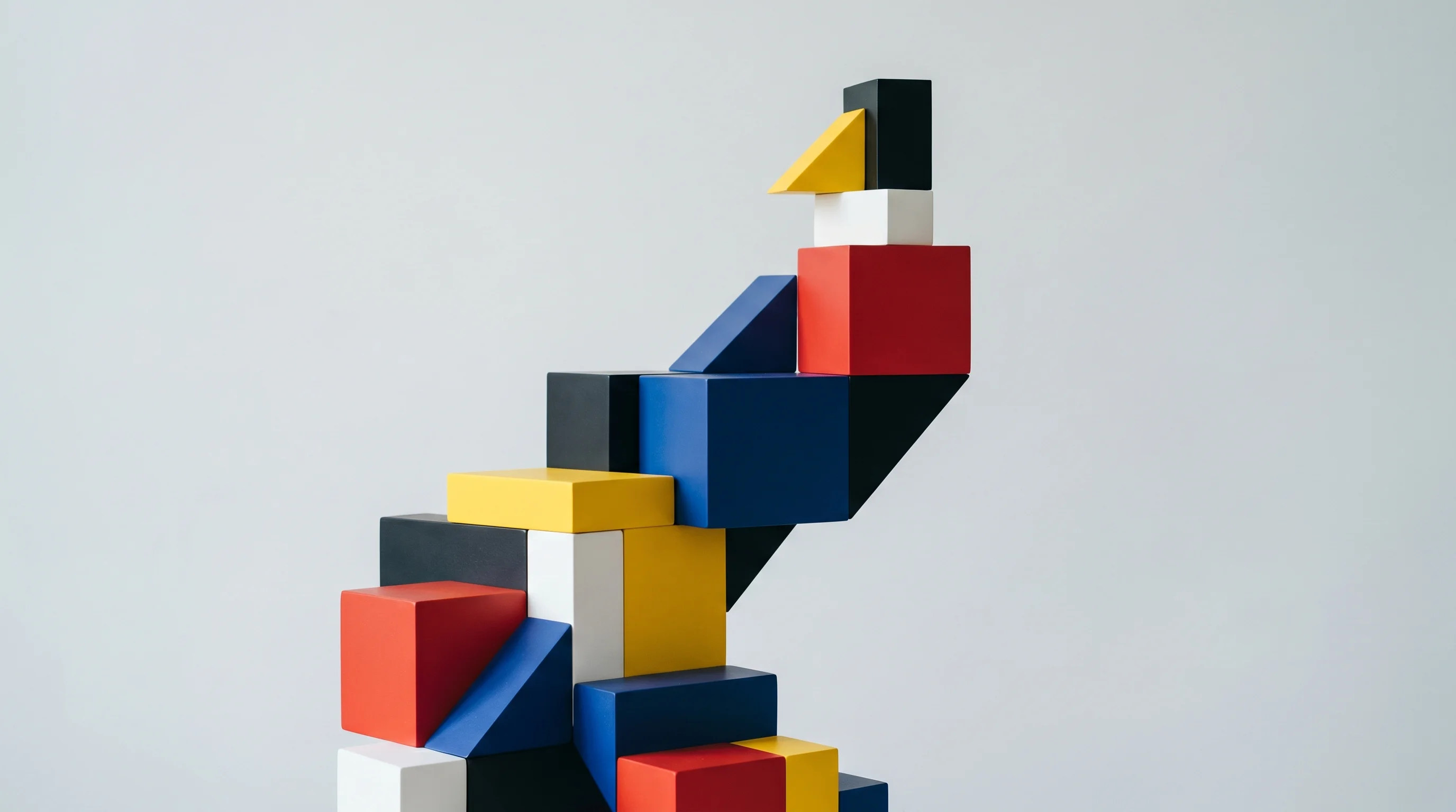 Digital illustration for article section "What Comes Next" in "Rilian Raises $17.5M Seed for AI-Native Defense Cybersecurity" - A clean, minimalist conceptual image representing future company growth, research, and development, ...
