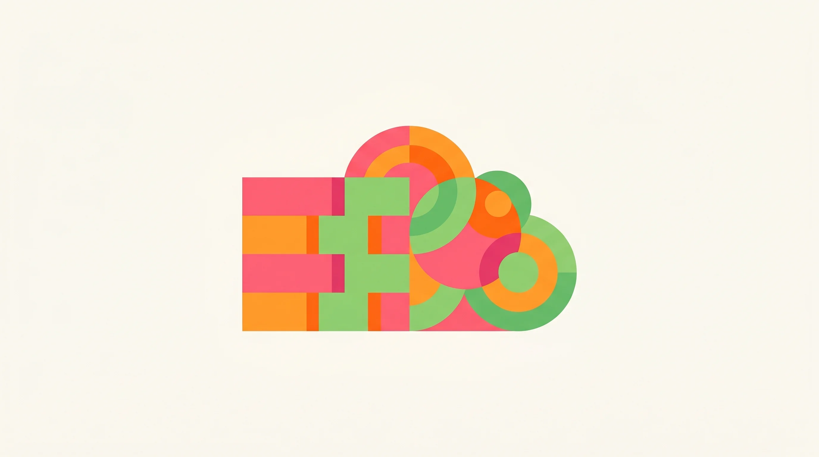 Digital illustration for article section "The Challengers Taking Shape" in "exe.dev Raises $35M to Challenge Hyperscalers With Custom Cloud" - A clean and minimal vibrant geometric illustration of a sleek, modern server cabinet seamlessly inte...