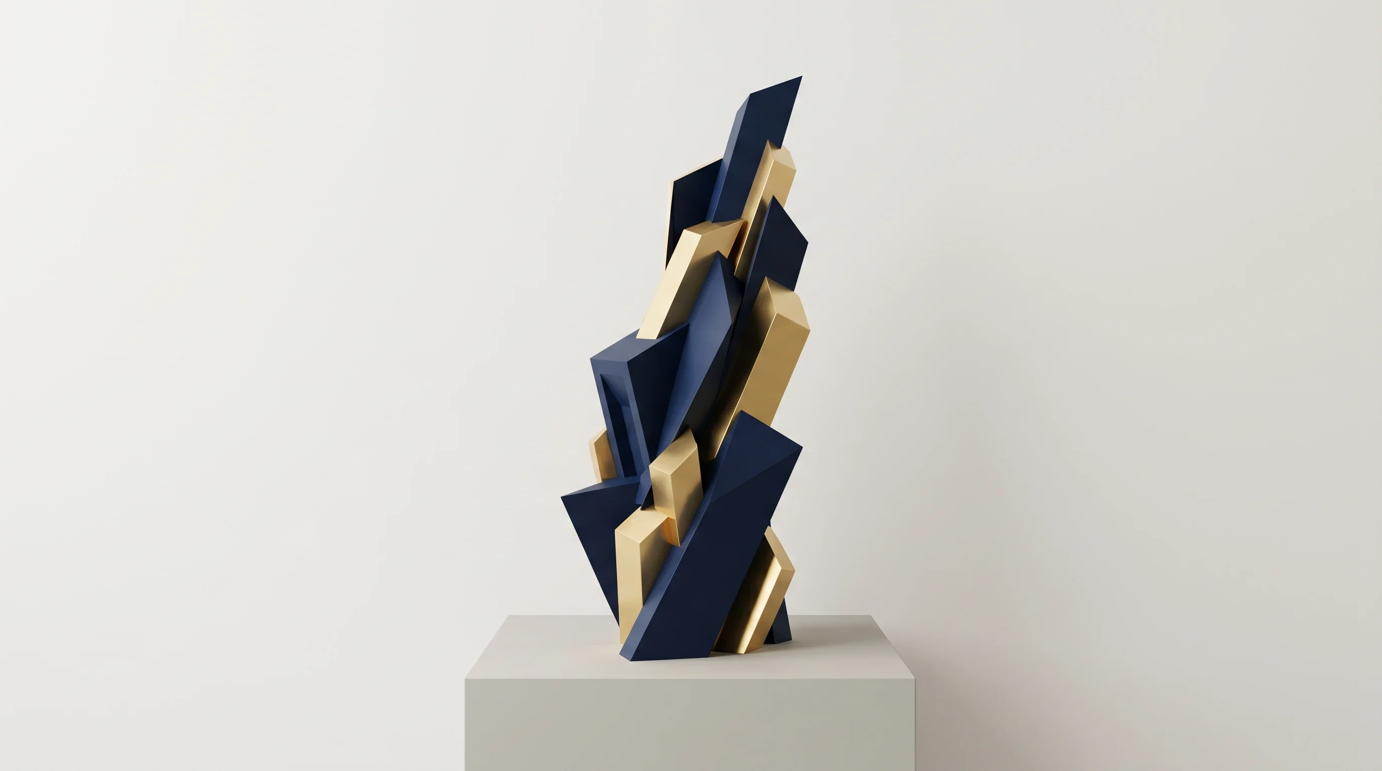 Digital illustration for article section "Content Section 3" in "Brazilian PAM Startup Segura Lands $25M to Challenge CyberArk" - A clean, minimal composition featuring a solitary, abstract upward-trending financial structure repr...