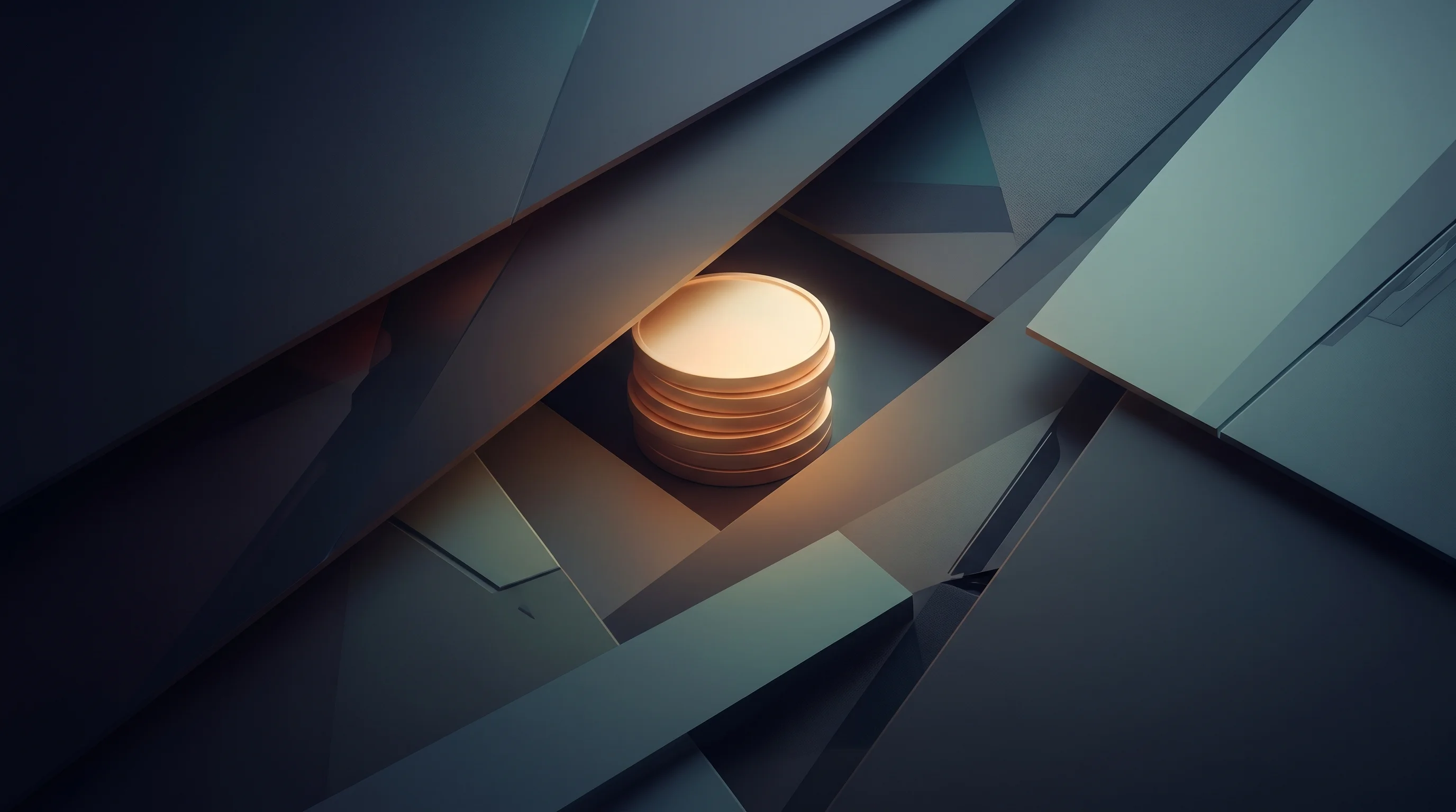 Digital illustration for article section "The Second Round That Barely Made News" in "Malta's Thermal Storage Vision: From $60M Series B to Grid Reality" - A conceptual and minimalist representation of a quiet, unannounced financial funding round surfacing...