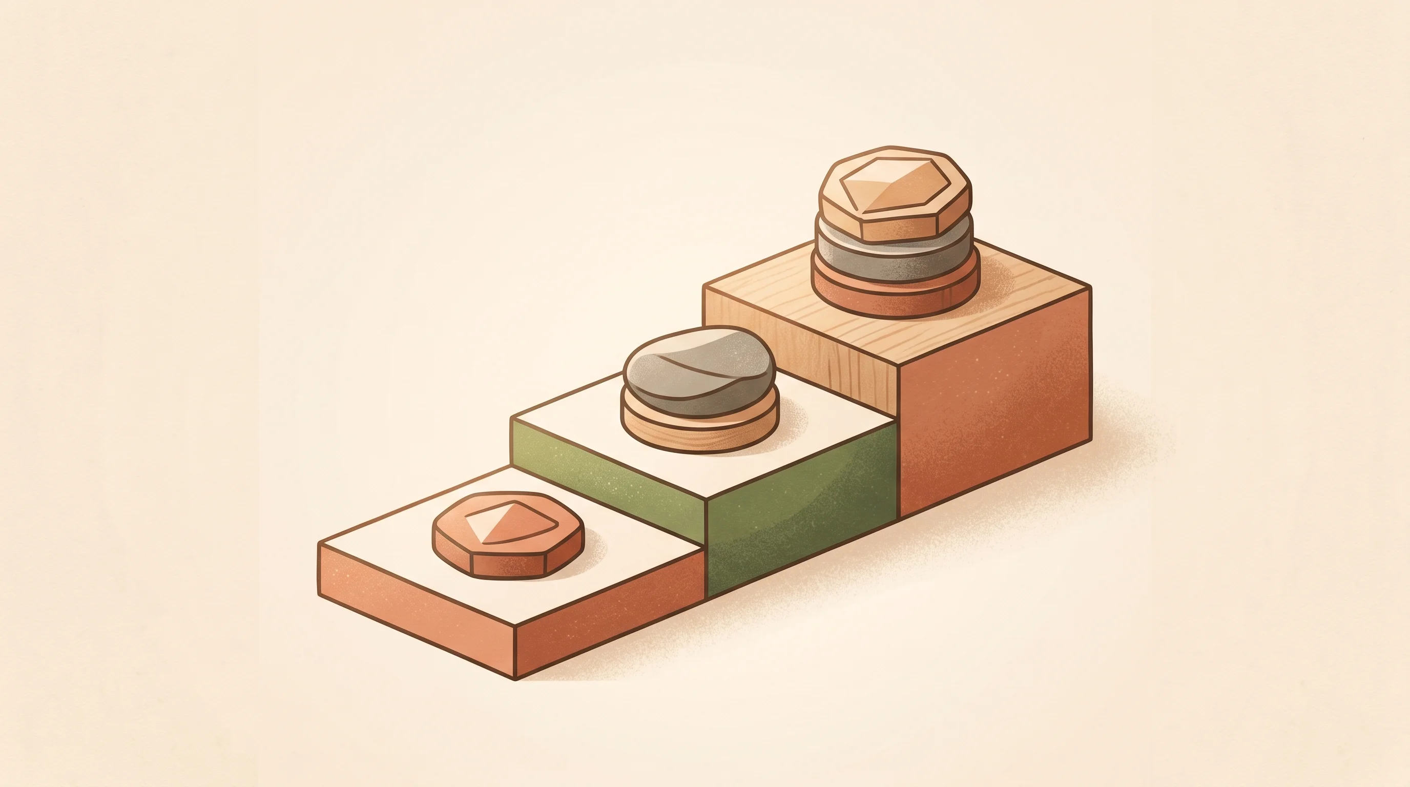Digital illustration for article section "The Platform Gambit" in "Cursor Launches SDK to Embed AI Coding Engine in Enterprise Tools" - A clean, minimalist conceptual illustration representing tiered pricing and token-based consumption,...