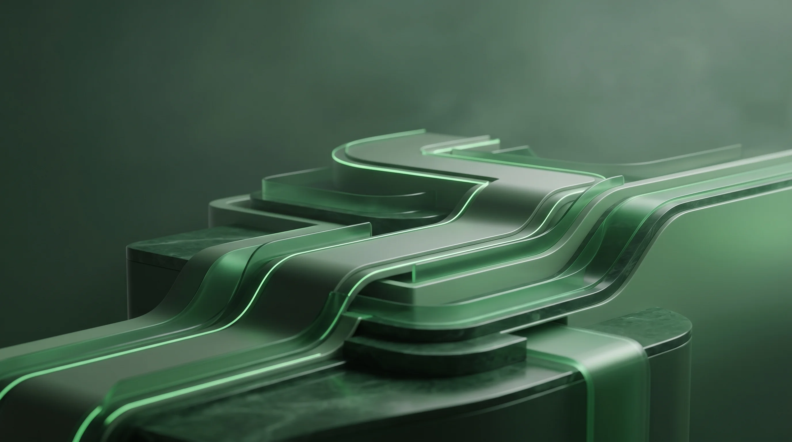 Digital illustration for article section "What It Means for Everyone Else" in "How Mendral Cut AI Costs 80% Using Claude Opus Architecture" - A clean and minimalist abstract architectural composition representing multi-tier routing and struct...