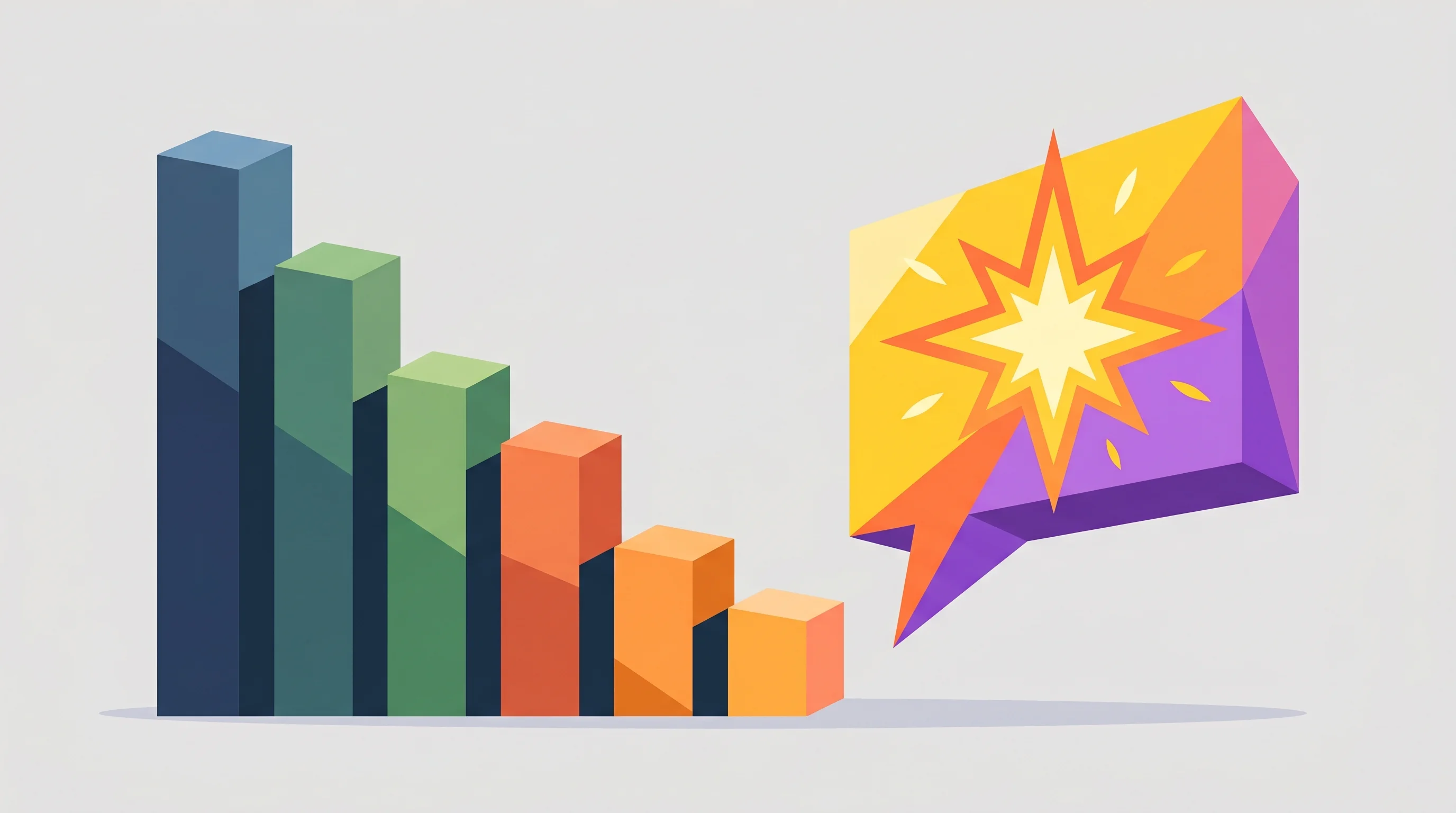 Digital illustration for article section "Content Section 4" in "VideoTutor Raises $11M Seed, Hits 50M TikTok Views for AI Tutoring" - A modern flat illustration representing the complex shifts in edtech venture funding, featuring a mi...