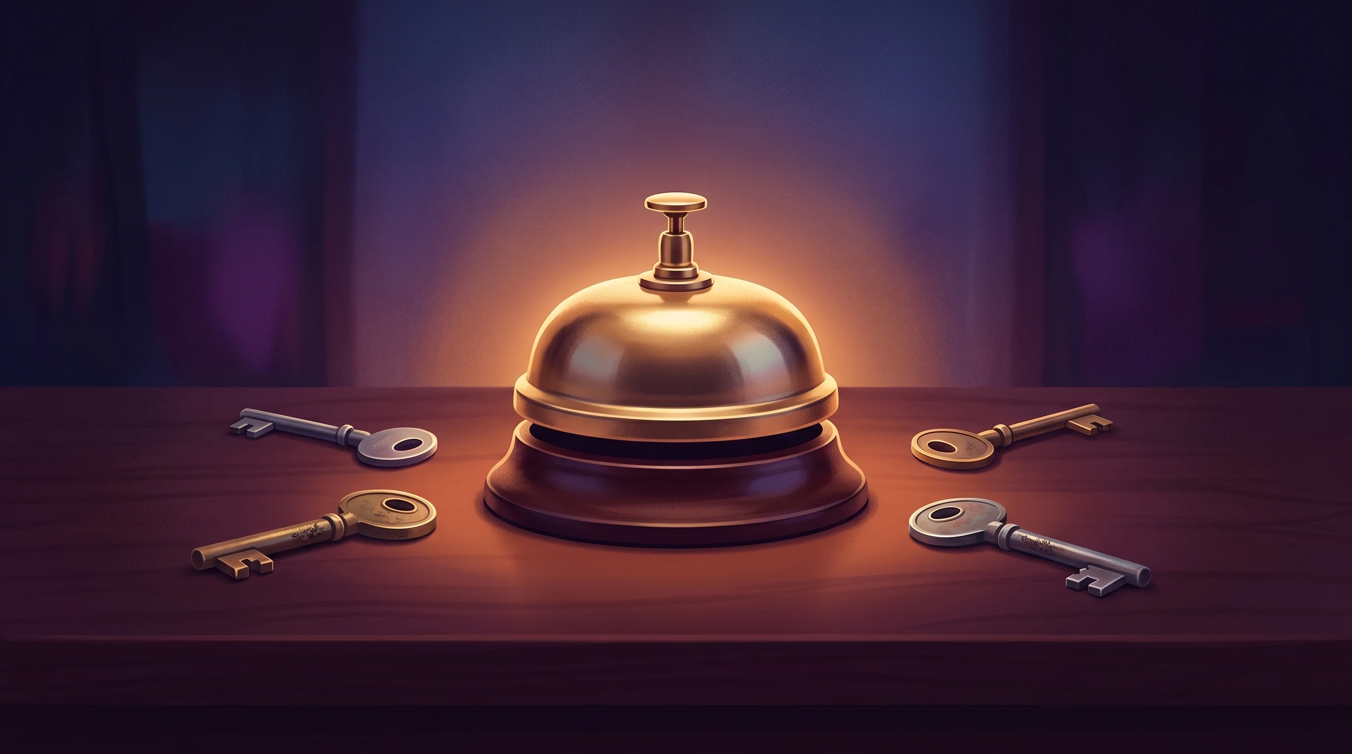 Digital illustration for article section "What Comes Next" in "Italian Hotel AI Startup Smartness Raises $50M to Cut OTA Dependence" - A conceptual and minimal digital illustration representing the consolidation of a fragmented hotel t...