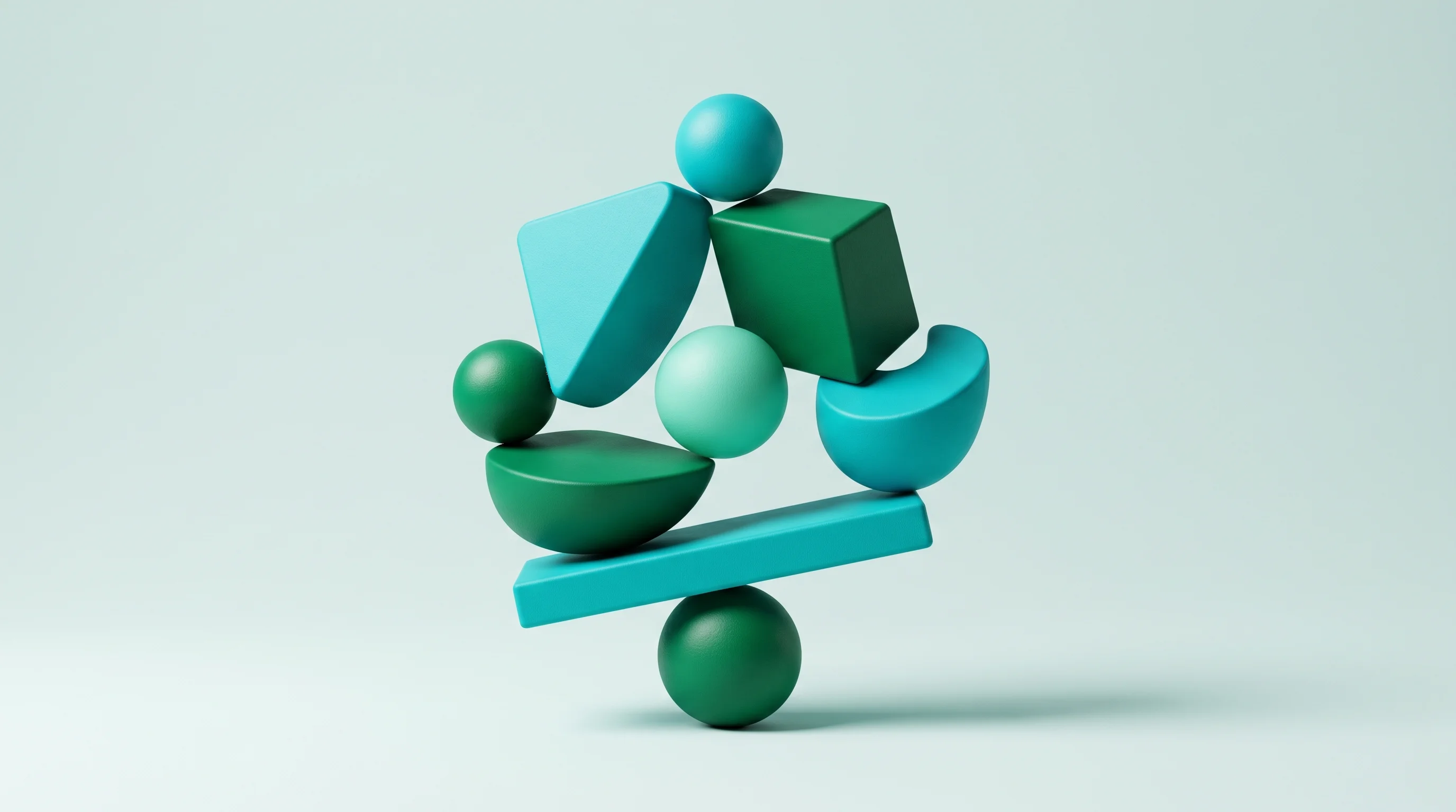 Digital illustration for article section "Content Section 2" in "ReN3 Raises $5M Seed to Scale Secure Agentic AI Across Southeast Asia" - A minimalist and surreal conceptual art piece illustrating a multi-model strategy, featuring a caref...