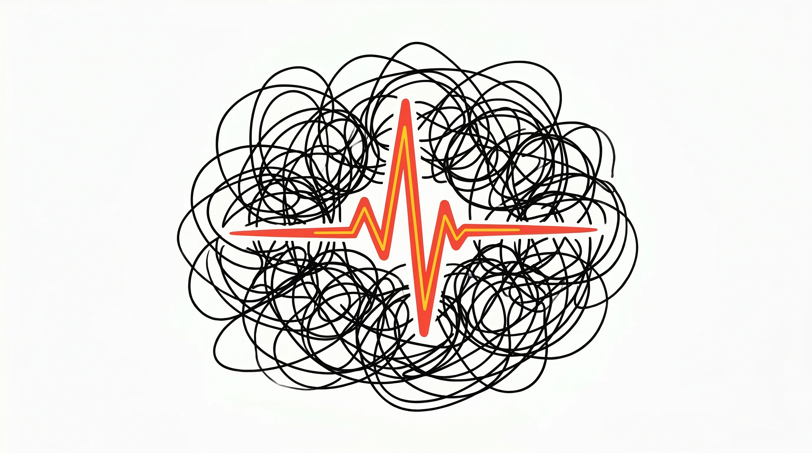 Digital illustration for article section "Content Section 5" in "Dandelion Health Raises $14M Series A for Clinical AI Platform" - A conceptual, minimalist illustration depicting the discovery of a clear signal amidst overwhelming ...