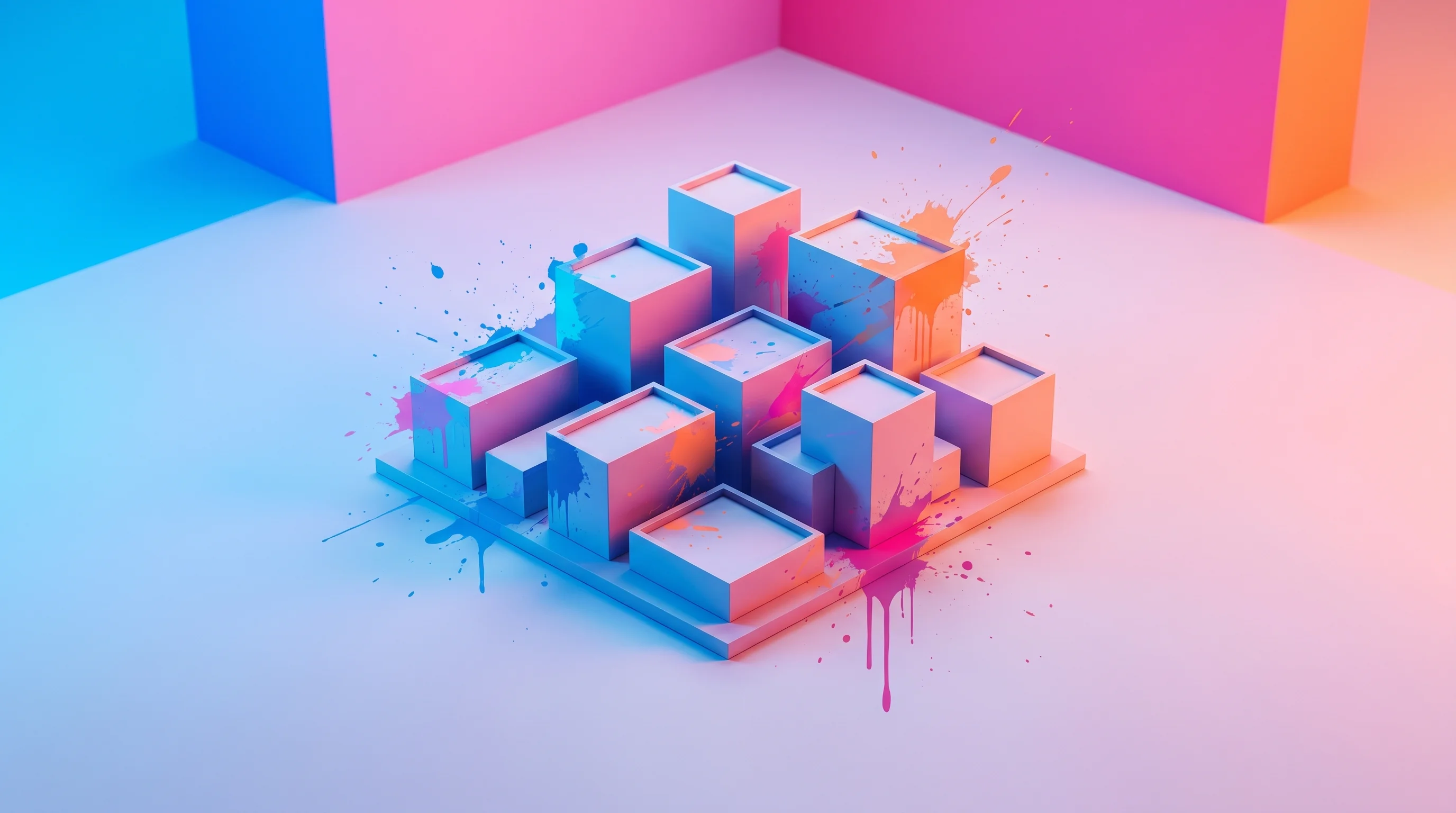 Digital illustration for article section "A Crowded Field, Measured Enthusiasm" in "Illoca's AI 'Tracing Paper' Turns Architect Sketches Into Revit Models" - A clean, minimalist architectural site model resting on a smooth, uncluttered surface, representing ...