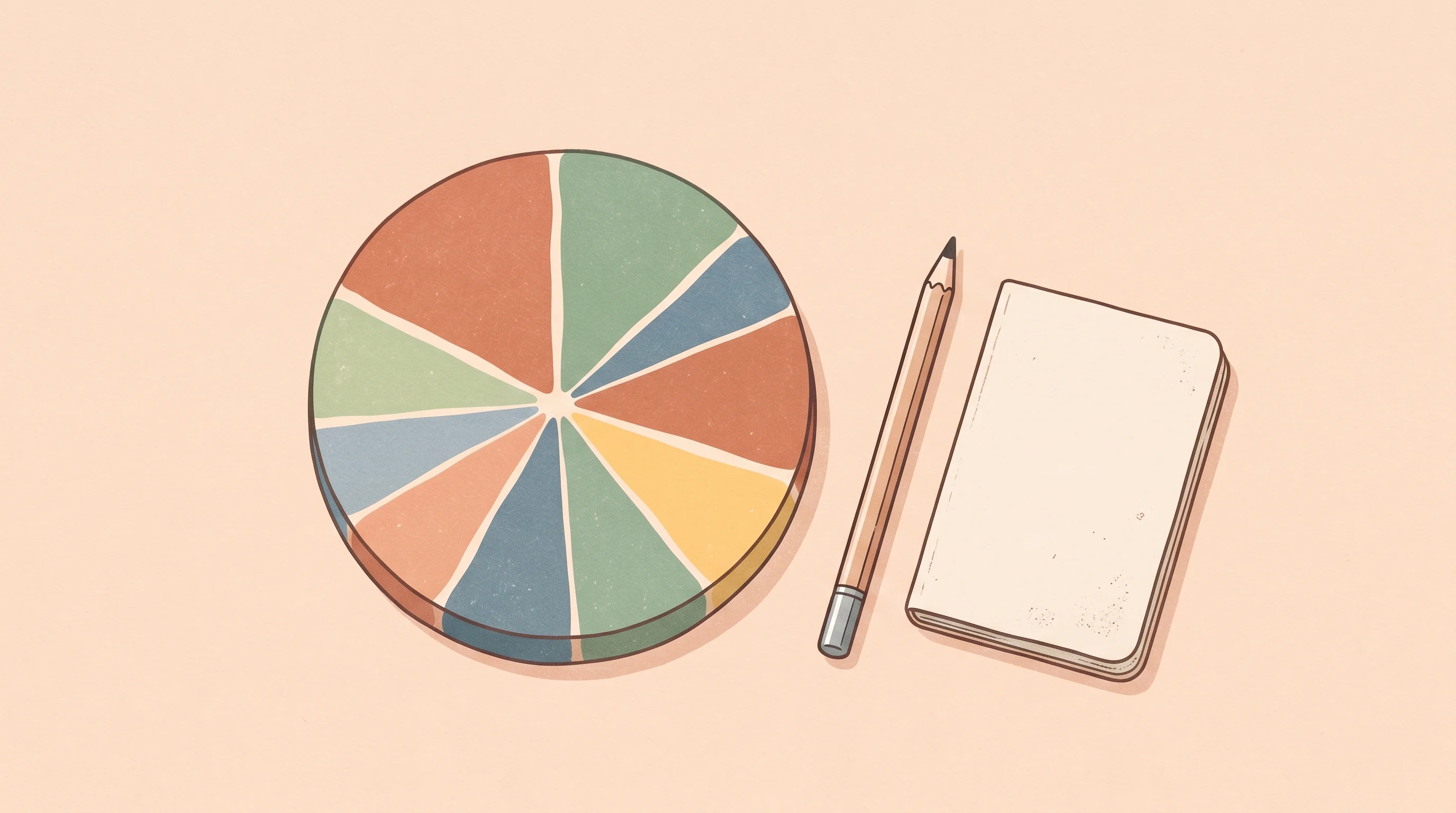 Digital illustration for article section "Content Section 6" in "Astrocade's AI Game Builder Snags $56M from Sequoia, Sea" - A minimal, clean conceptual illustration representing sustainable economics and generous revenue spl...