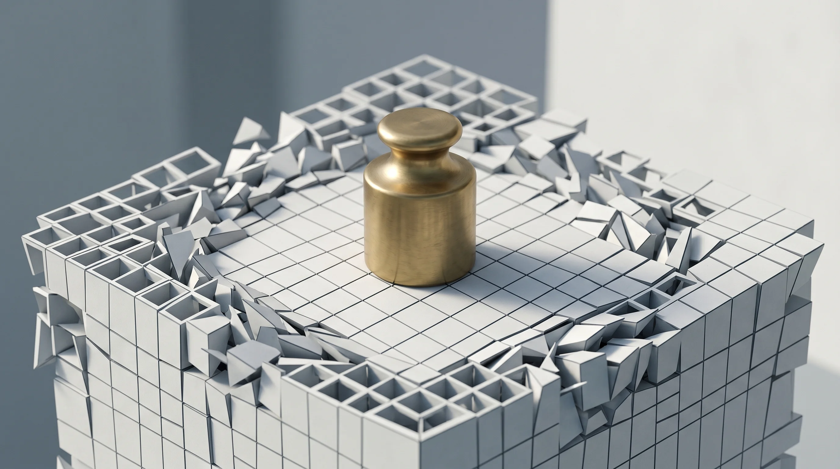Digital illustration for article section "The Bet Behind the Bet" in "Witan Labs Raises $7.4M to Build Spreadsheet Engines for AI Agents" - A clean, minimalist conceptual image representing a high-stakes venture capital bet on spreadsheet d...