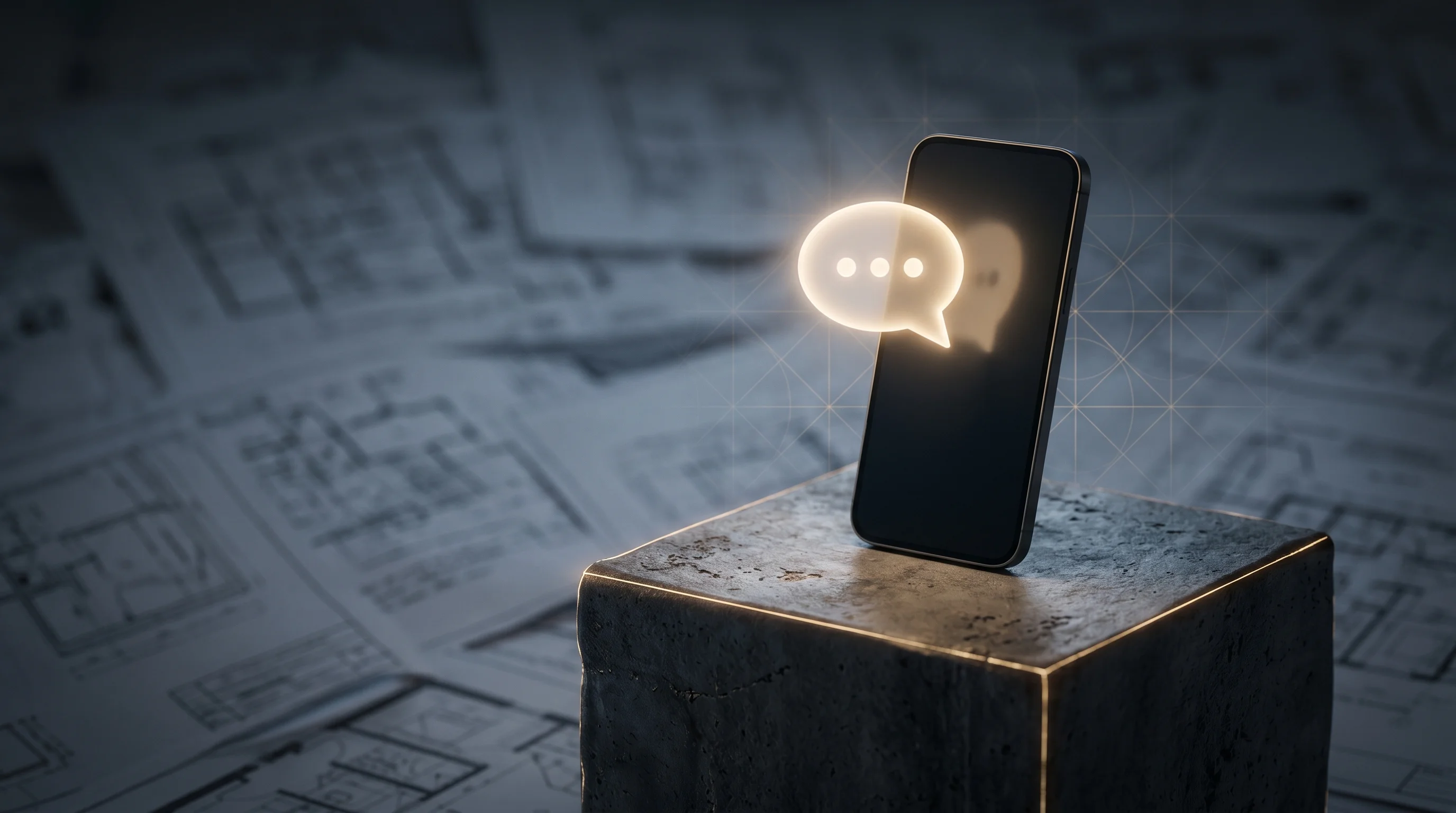Digital illustration for article section "What Makes This Different" in "Pillar Raises €12M Seed for AI-Powered Construction OS" - A minimalist and conceptual professional image representing a breakthrough in construction technolog...