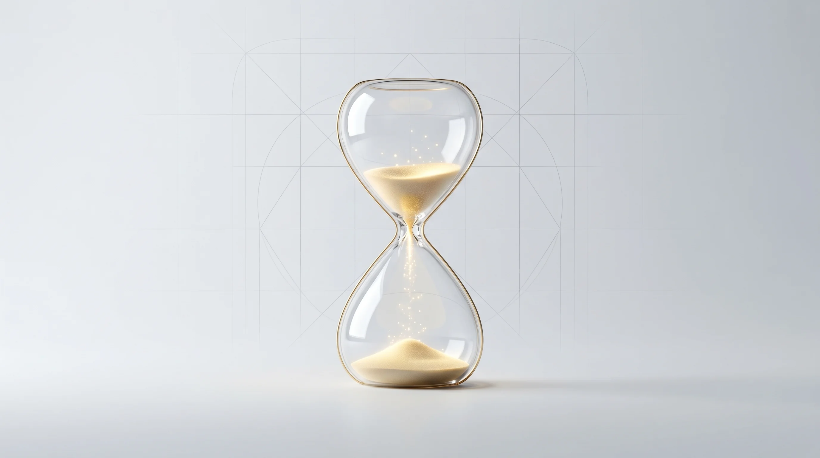Digital illustration for article section "What Happens Next" in "YC's Lamina Labs Launches Simi: AI Explainer Videos in 11 Seconds" - A minimalist and conceptual visual representing anticipation, strategic timing, and momentum, featur...