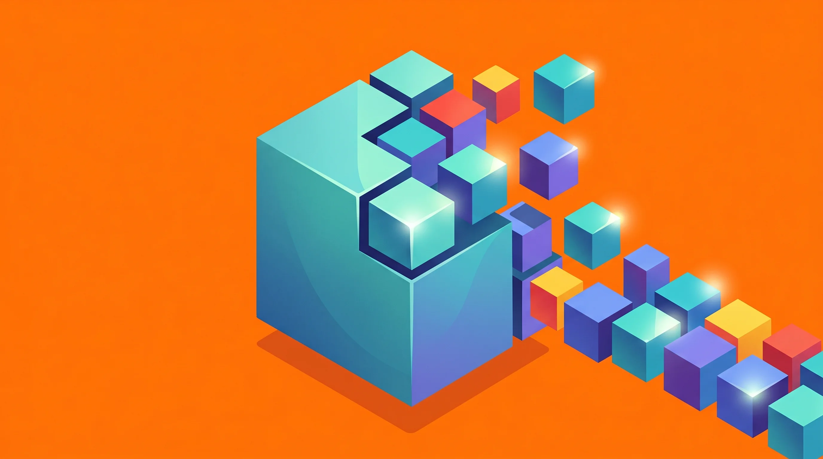Digital illustration for article section "Experiments at the Frontier" in "The $725B GPU Waste Crisis: How Predictive Tools Unlock Idle Capacity" - A modern, abstract conceptual illustration representing dynamic resource fractioning and intelligent...