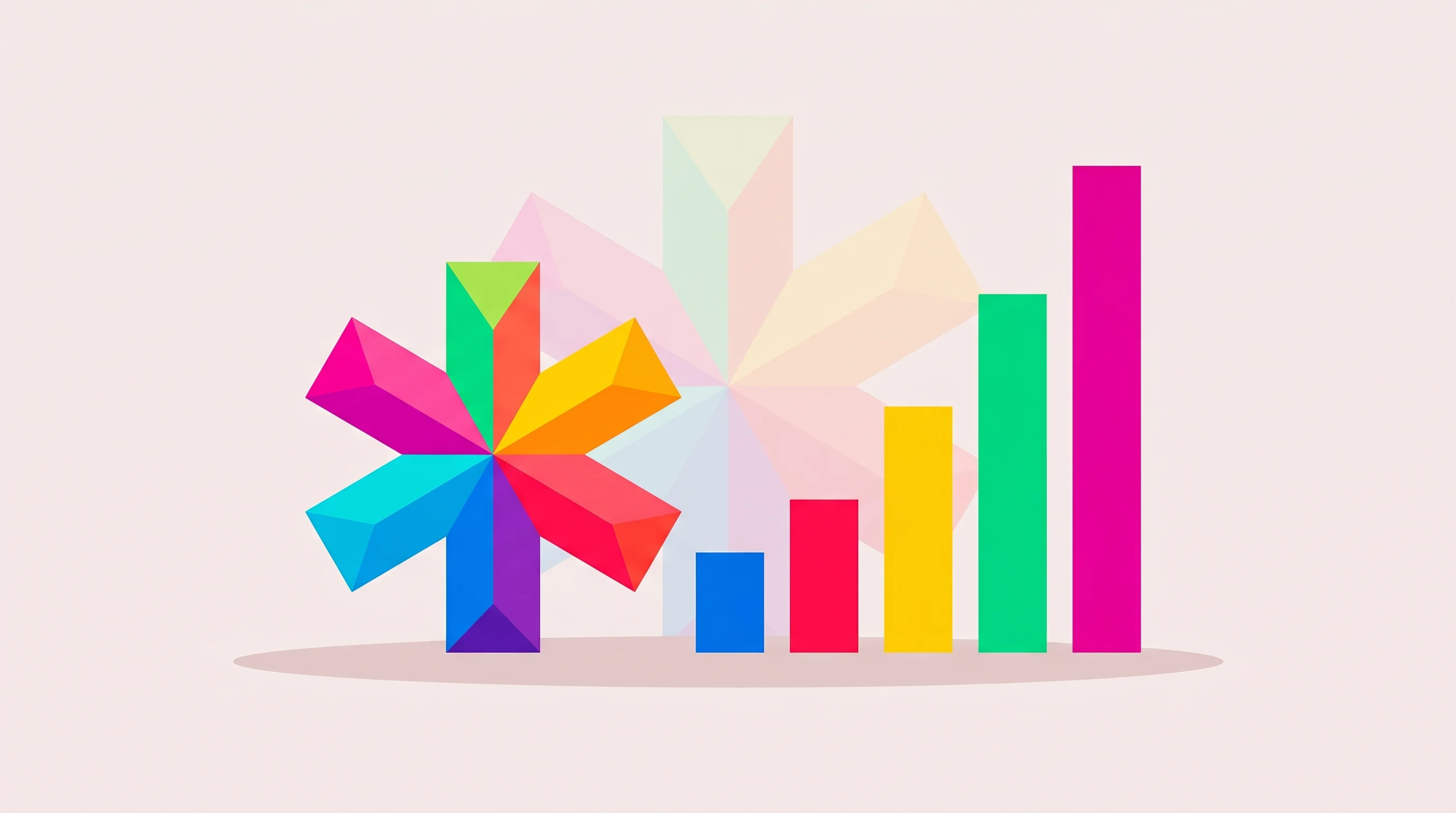 Digital illustration for article section "The Benchmarks (and the Asterisks)" in "Statewright Launches State Machines for Reliable AI Coding Agents" - A modern, minimalist flat illustration conceptualizing performance benchmarks and their caveats, fea...