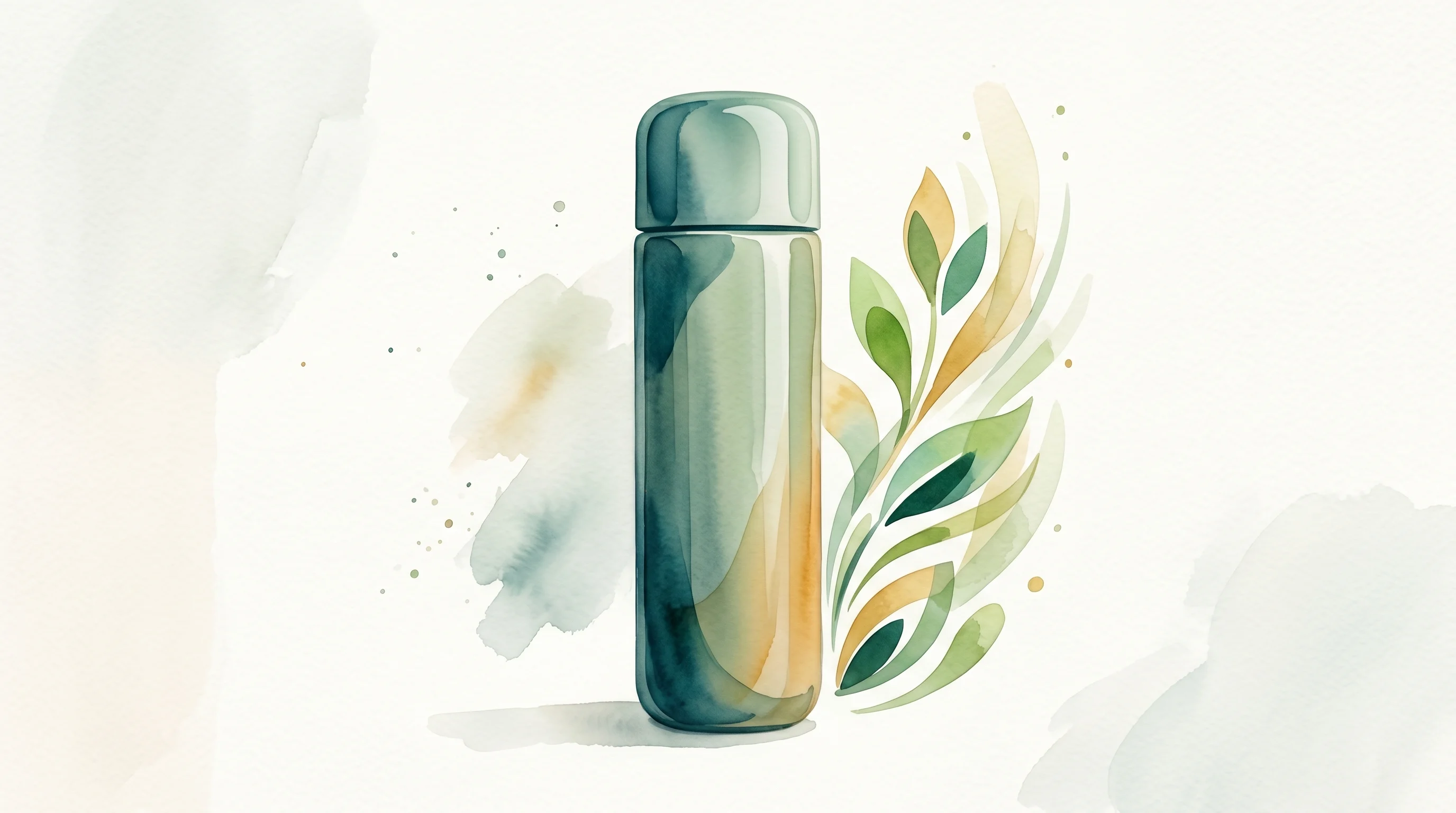 Digital illustration for article section "What Comes Next" in "Parcel Health's Paper Pill Bottles Land Seed Funding, Major Health Systems" - A clean, minimal composition featuring a single, modern cylindrical healthcare packaging tube standi...