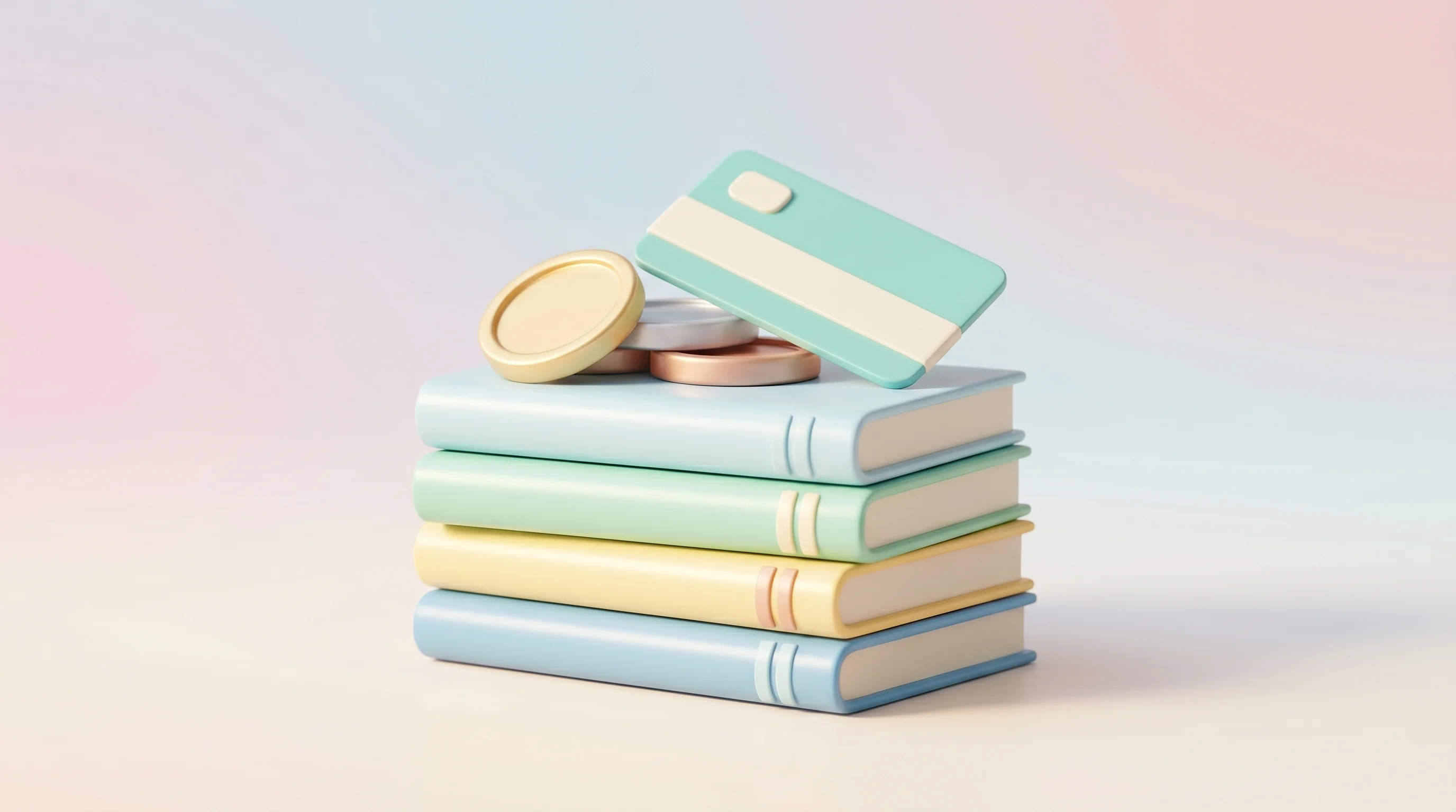 Digital illustration for article section "Early Traction, Mostly in Education" in "Stream Closes $9.2M Seed Led by BECO for MENA Billing Platform" - A clean, minimalist conceptual image representing financial transactions in the education sector, fe...