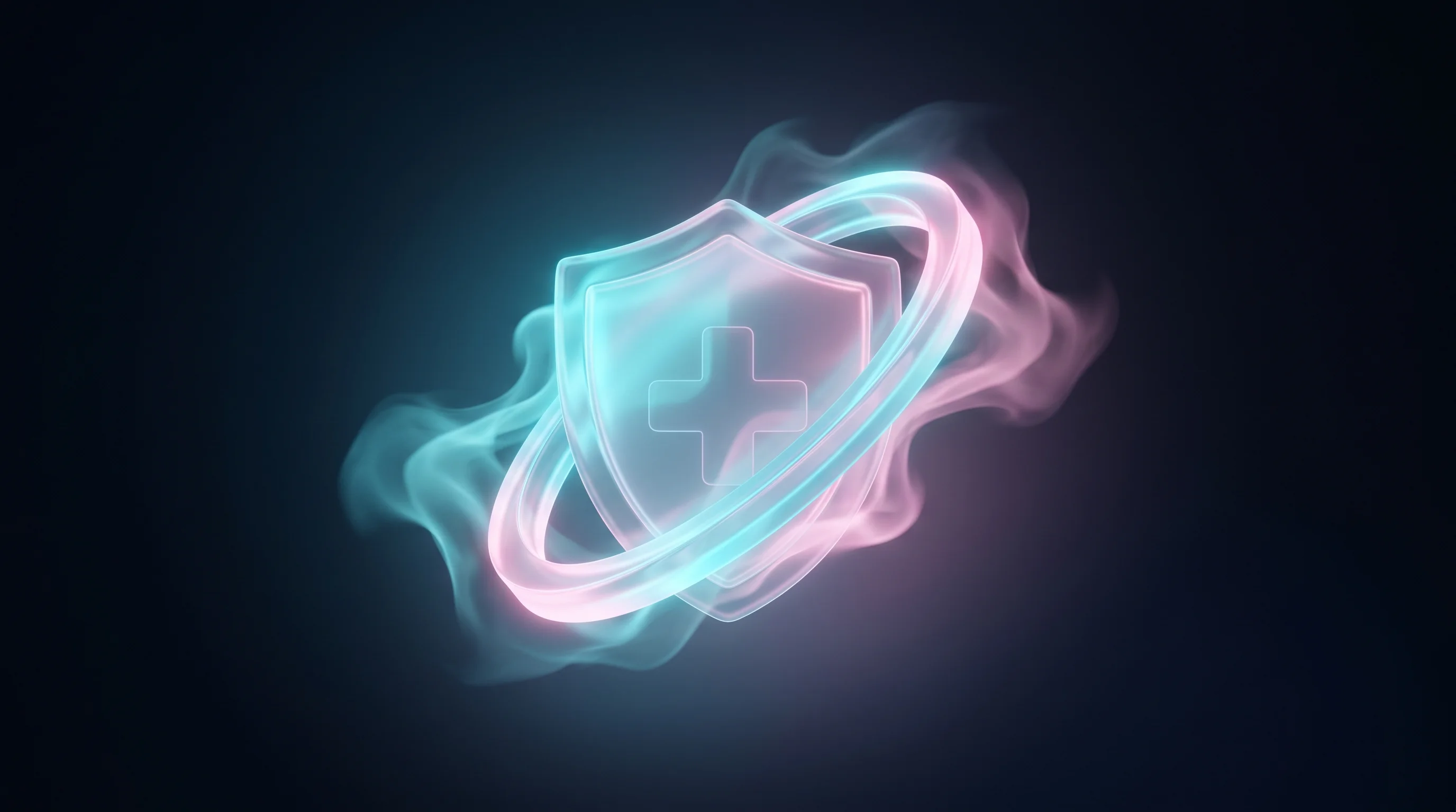 Digital illustration for article section "The Echo Advantage" in "Optura Raises $17.5M Series A to Prove Healthcare AI ROI" - A sleek, minimalist conceptual representation of a strategic healthcare alliance, featuring a centra...