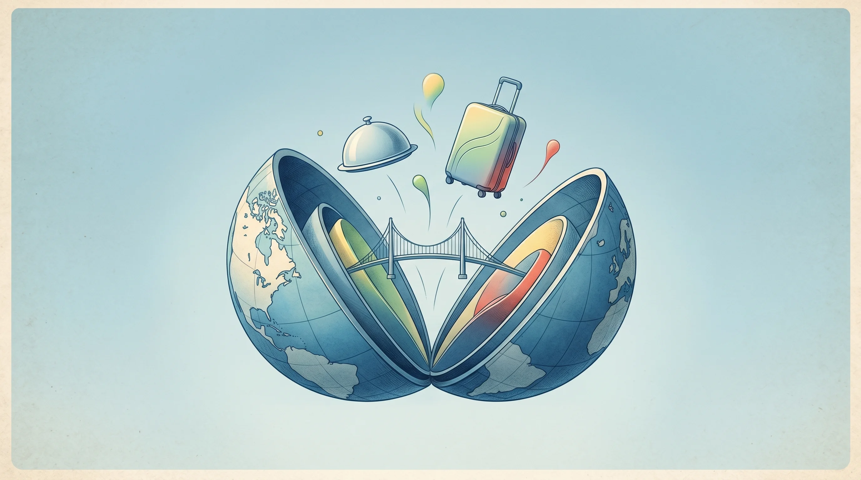 Digital illustration for article section "What Atlas Plans to Do With the Money" in "Atlas Card's $40M Series C: From Near-Bankruptcy to Ultra-Premium" - A clean, minimal, and conceptual composition featuring a single, strong focal element representing o...