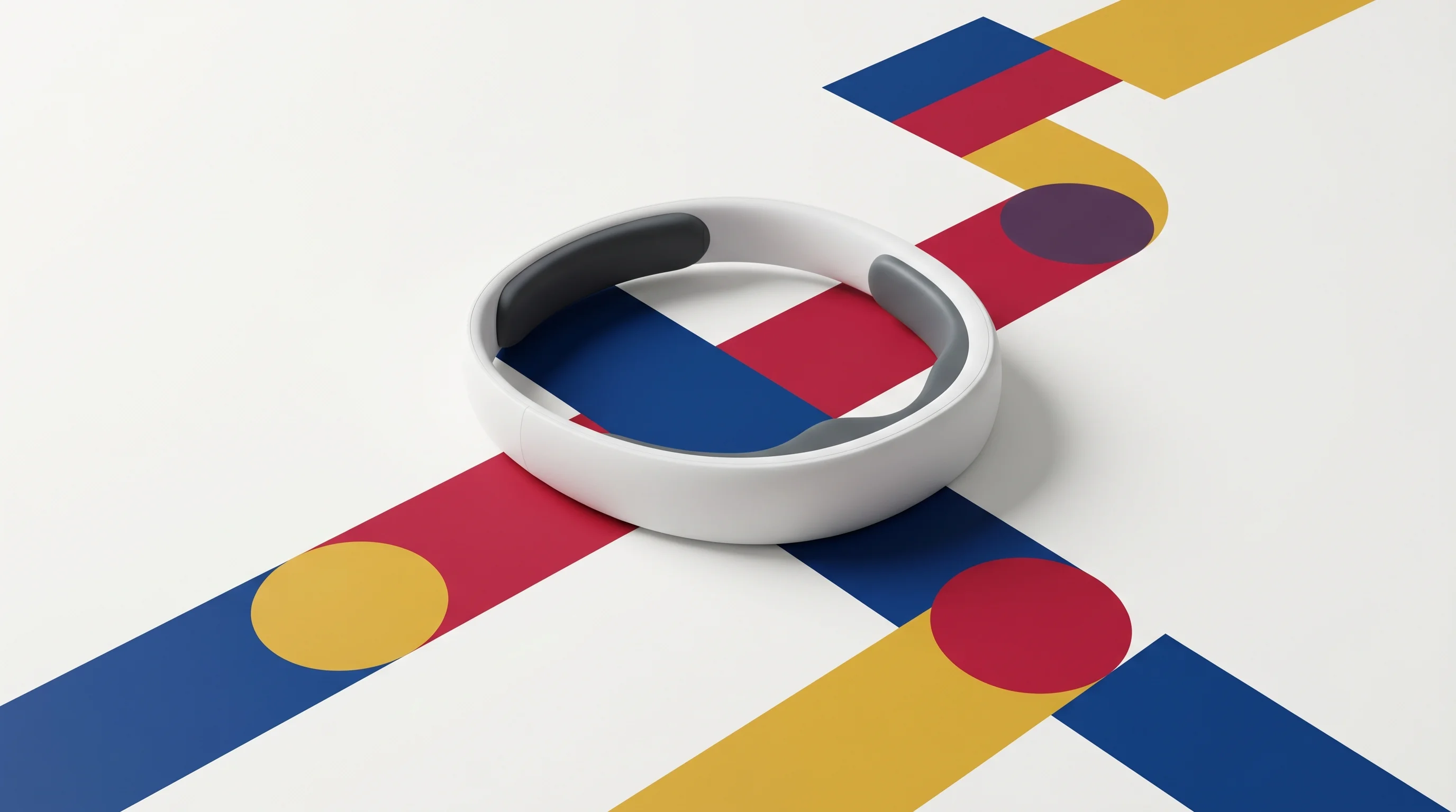 Digital illustration for article section "Open Questions" in "Sychedelic Raises $3.5M for tDCS-Enabled Wellness Headphones" - A minimalist and conceptual representation of the open questions surrounding neurostimulation techno...