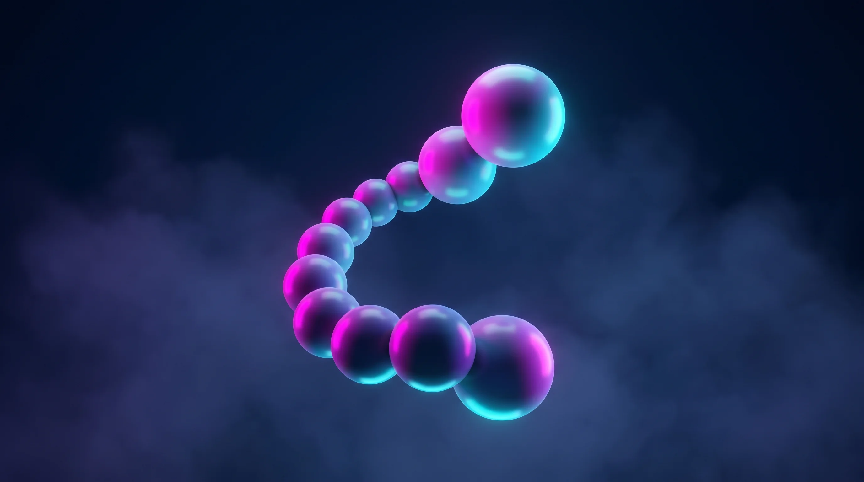 Digital illustration for article section "The Distribution Intelligence Wager" in "Clouted Raises $7M to Automate Viral Video Distribution for Brands" - A conceptual and minimalist visualization of "Distribution Intelligence" and the compounding nature ...