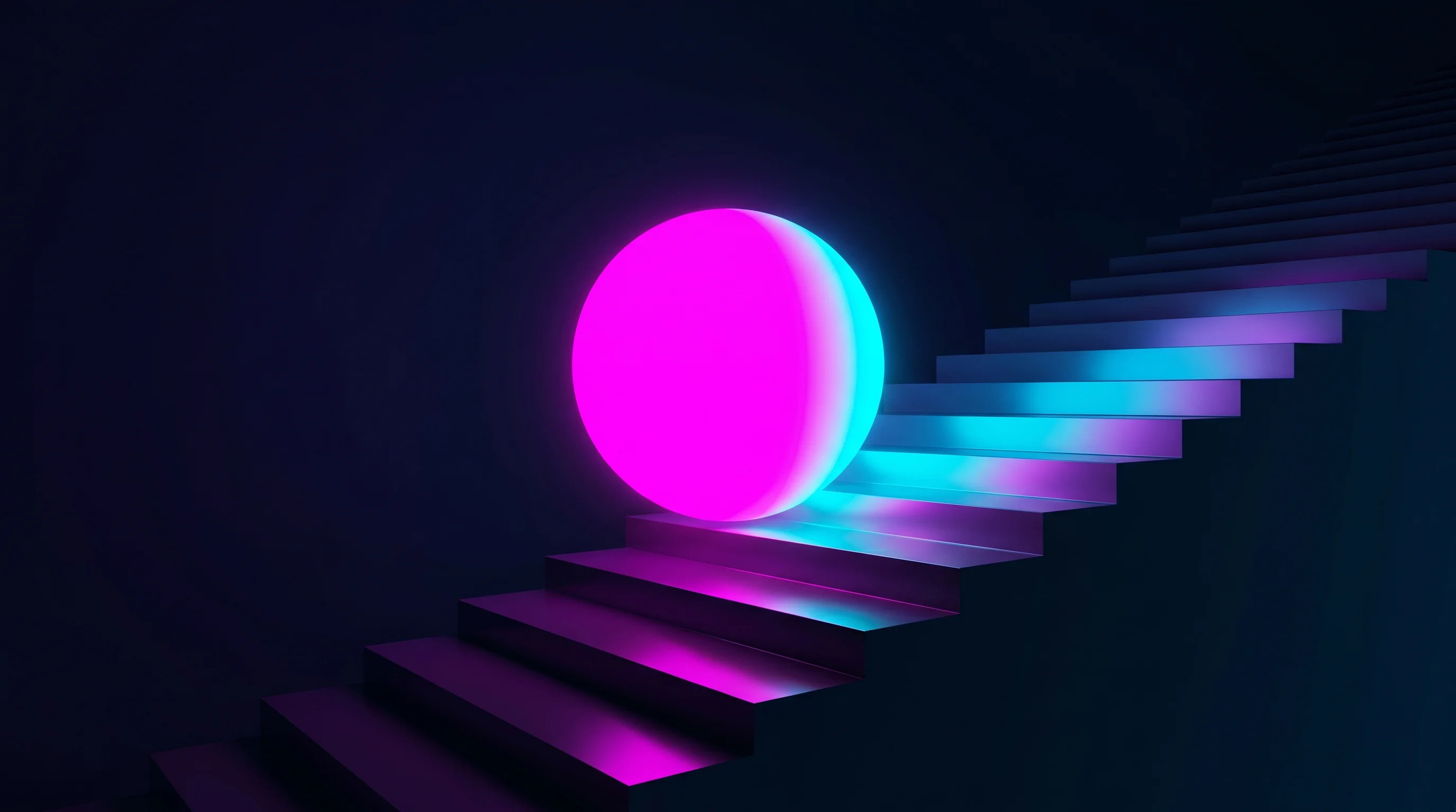 Digital illustration for article section "The Bigger Picture" in "Clouted Raises $7M to Automate Viral Video Distribution for Brands" - A conceptual and minimalist composition illustrating massive financial growth and structural support...