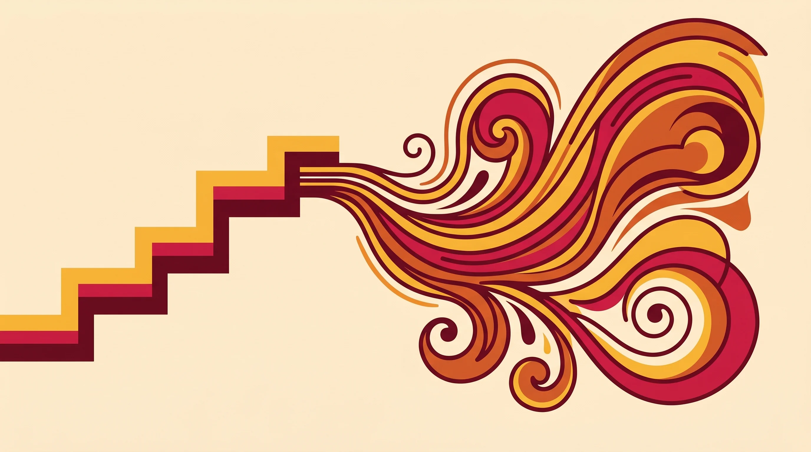 Digital illustration for article section "What Happens Next" in "YC-Backed Standard Signal Launches AI Hedge Fund With Autonomous Trading" - A conceptual, minimalist illustration representing the shift from predictable coding models to the v...