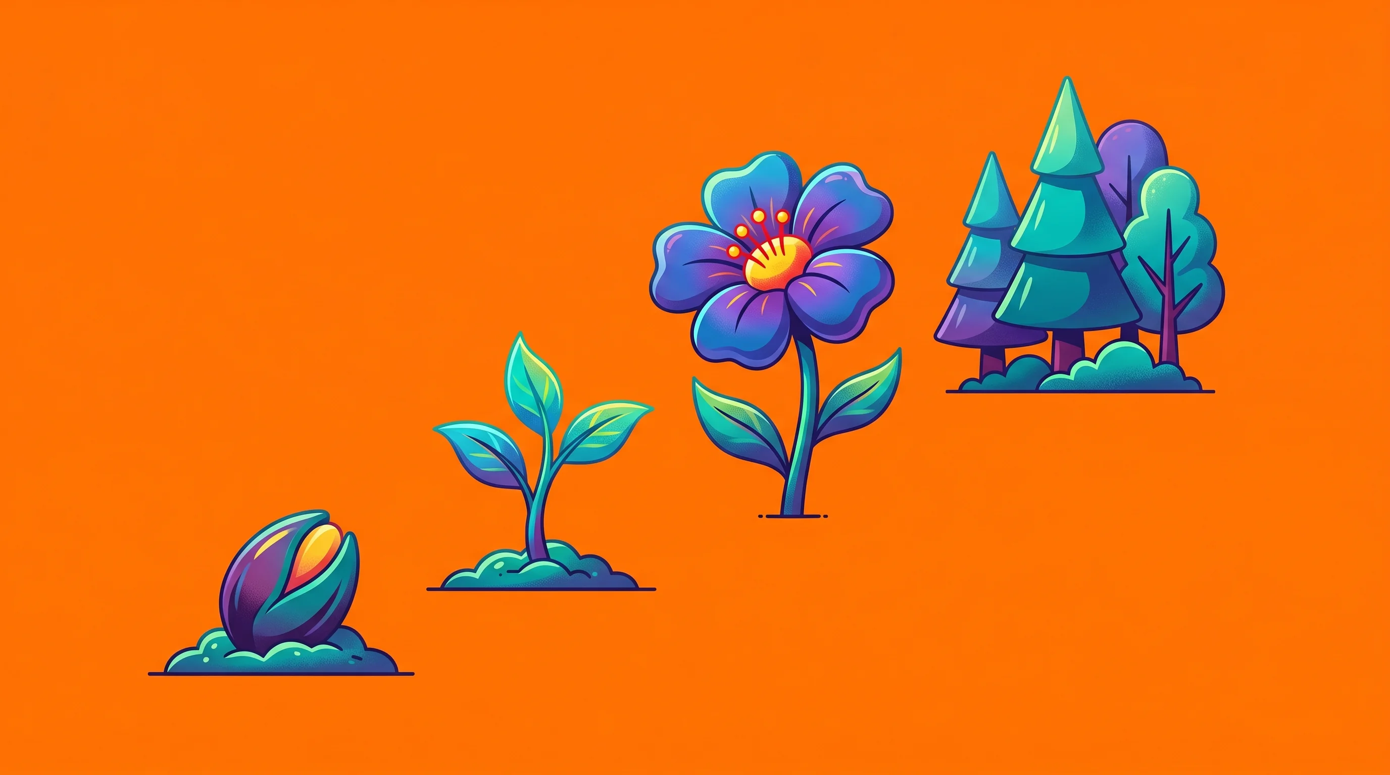 Digital illustration for article section "The Business Model" in "YC-Backed Klarify Launches AI Agent to Automate Therapist Admin Work" - A clean, minimalist conceptual illustration representing a four-tier business model through the visu...