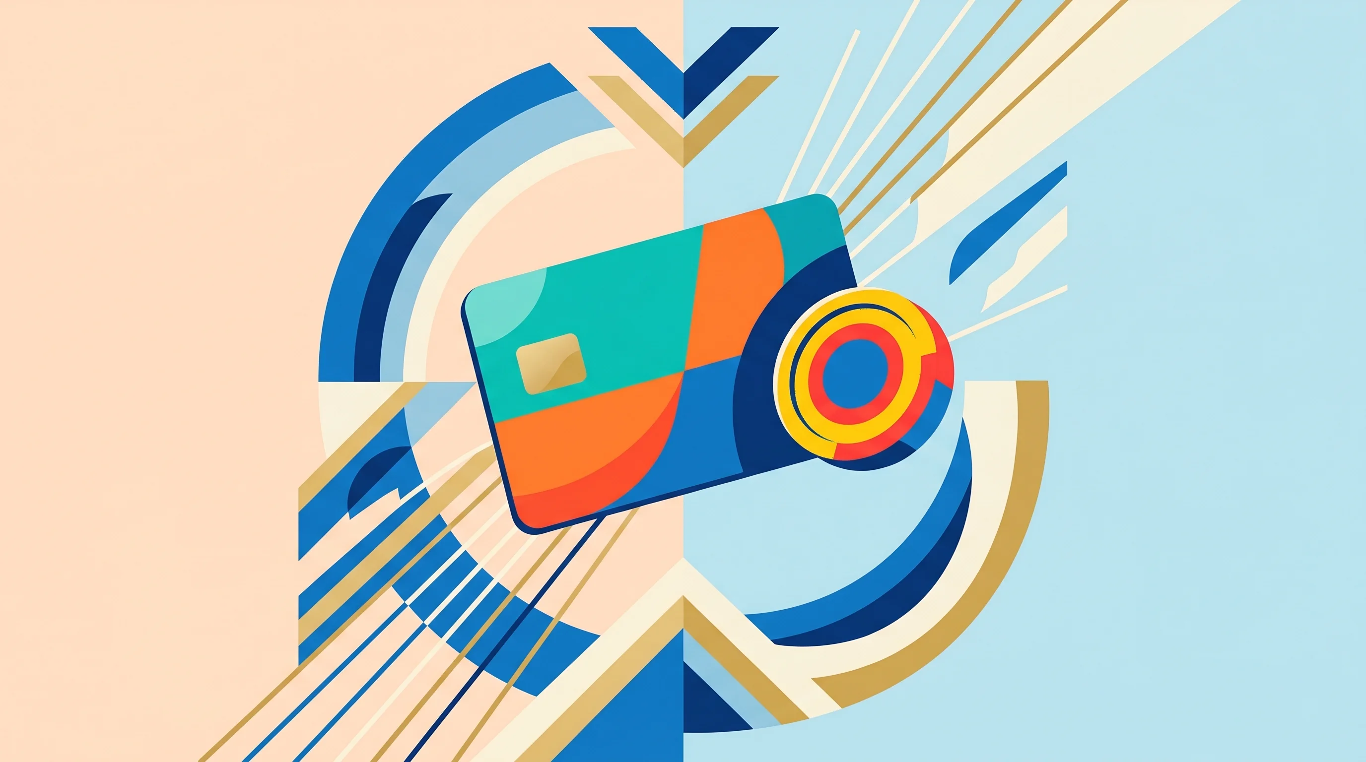 Digital illustration for article section "A Market That Suddenly Exists" in "Allowance Launches Scoped Payment Cards for AI Agents" - A minimalist and conceptual image representing a newly emerged financial market for automated paymen...