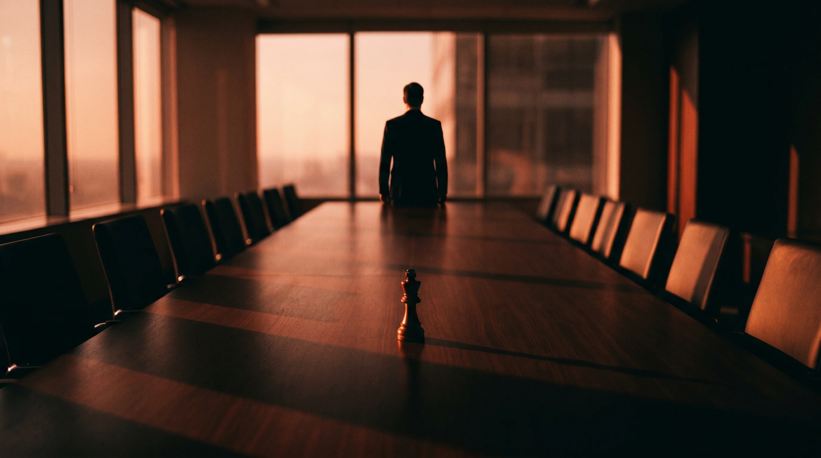 Digital illustration for article section "The One-Person Unicorn Question" in "Cofounder Raises $8.7M to Build 'AI Teams' for Solo Founders" - A conceptual and minimal composition representing the complexities of a one-person billion-dollar co...