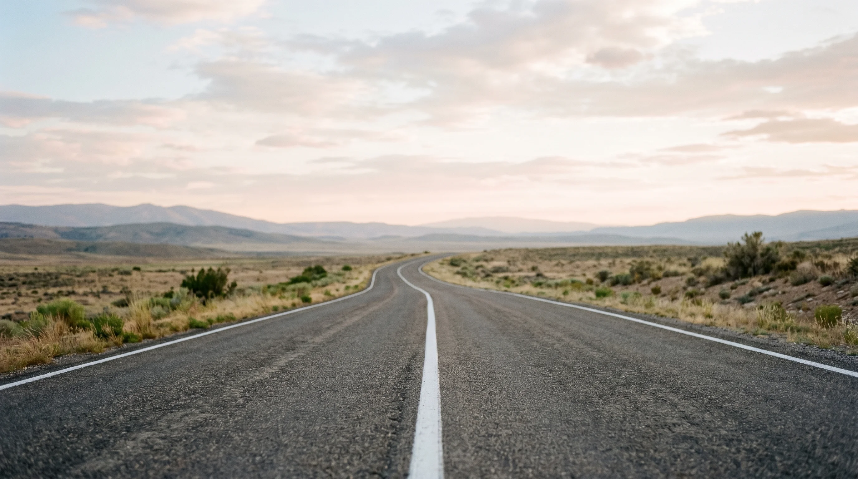 Digital illustration for article section "What Happens Next" in "Kopa.ai Raises €2M to Build AI Operating System for E-Commerce" - Generate a realistic image of a road stretching out into the distance, symbolizing the 'post-raise g...