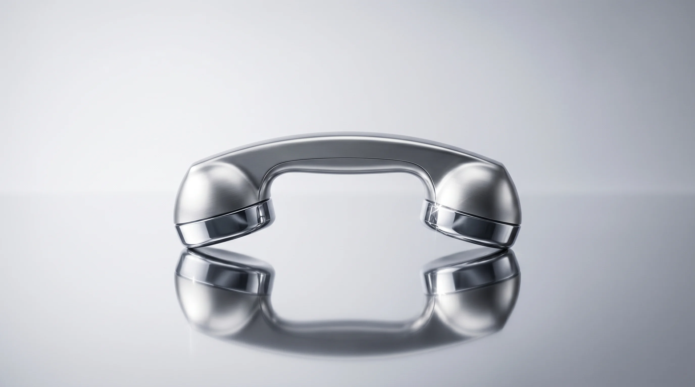 Digital illustration for article section "Why this still matters" in "AgentPhone Launches API to Give AI Agents Their Own Phone Numbers" - A minimalist, conceptual image featuring a single, elegant vintage telephone receiver resting gracef...
