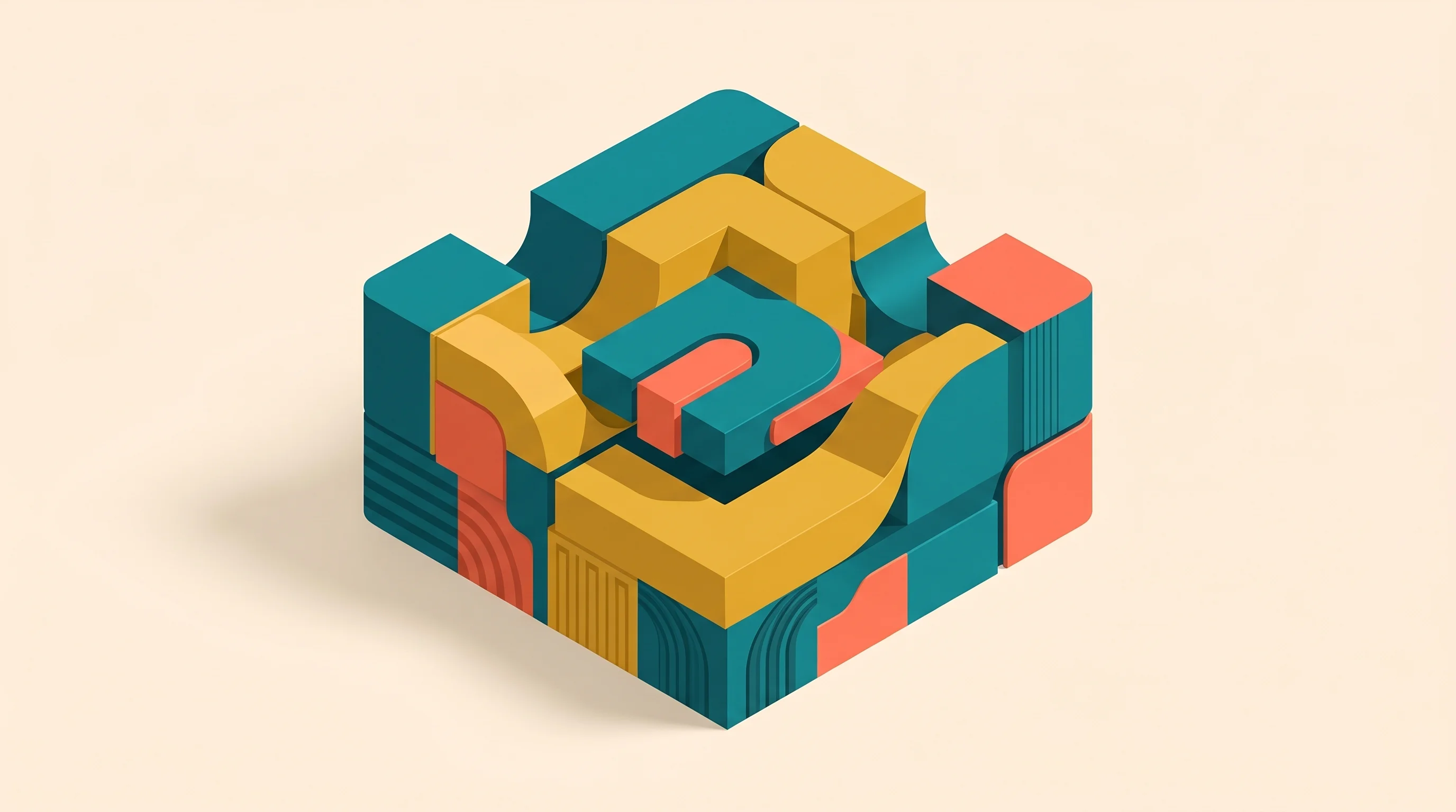 Digital illustration for article section "The framework beneath" in "Zenbu Launches IDE Built for AI Coding Agent Orchestration" - A conceptual and minimal representation of a dynamic software framework, featuring a clean architect...