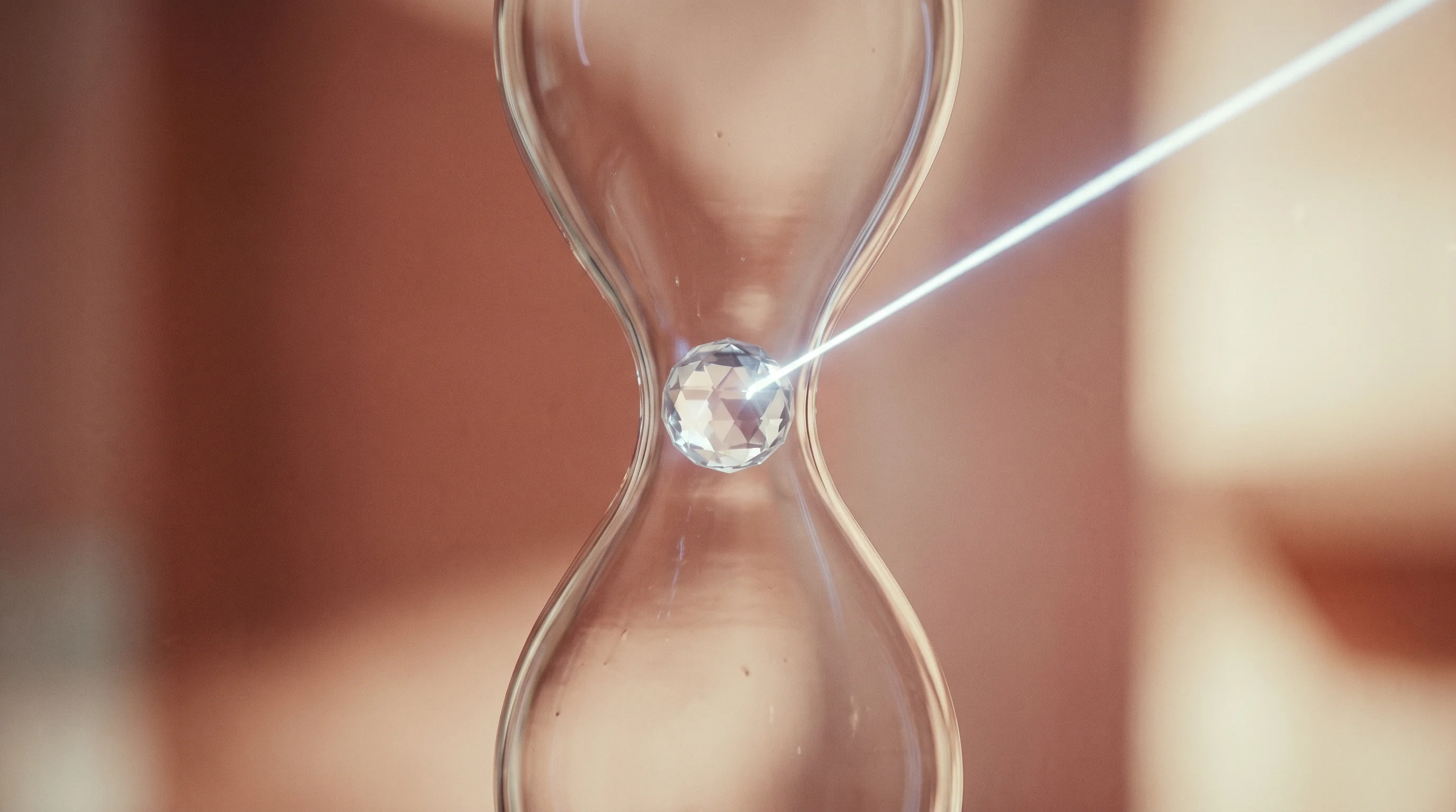 Digital illustration for article section "Materials as the New Chokepoint" in "YC-Backed Matforge Uses AI Agents to Slash Semiconductor R&D From Years to Months" - A minimalist and conceptual representation of advanced materials acting as a critical bottleneck, fe...