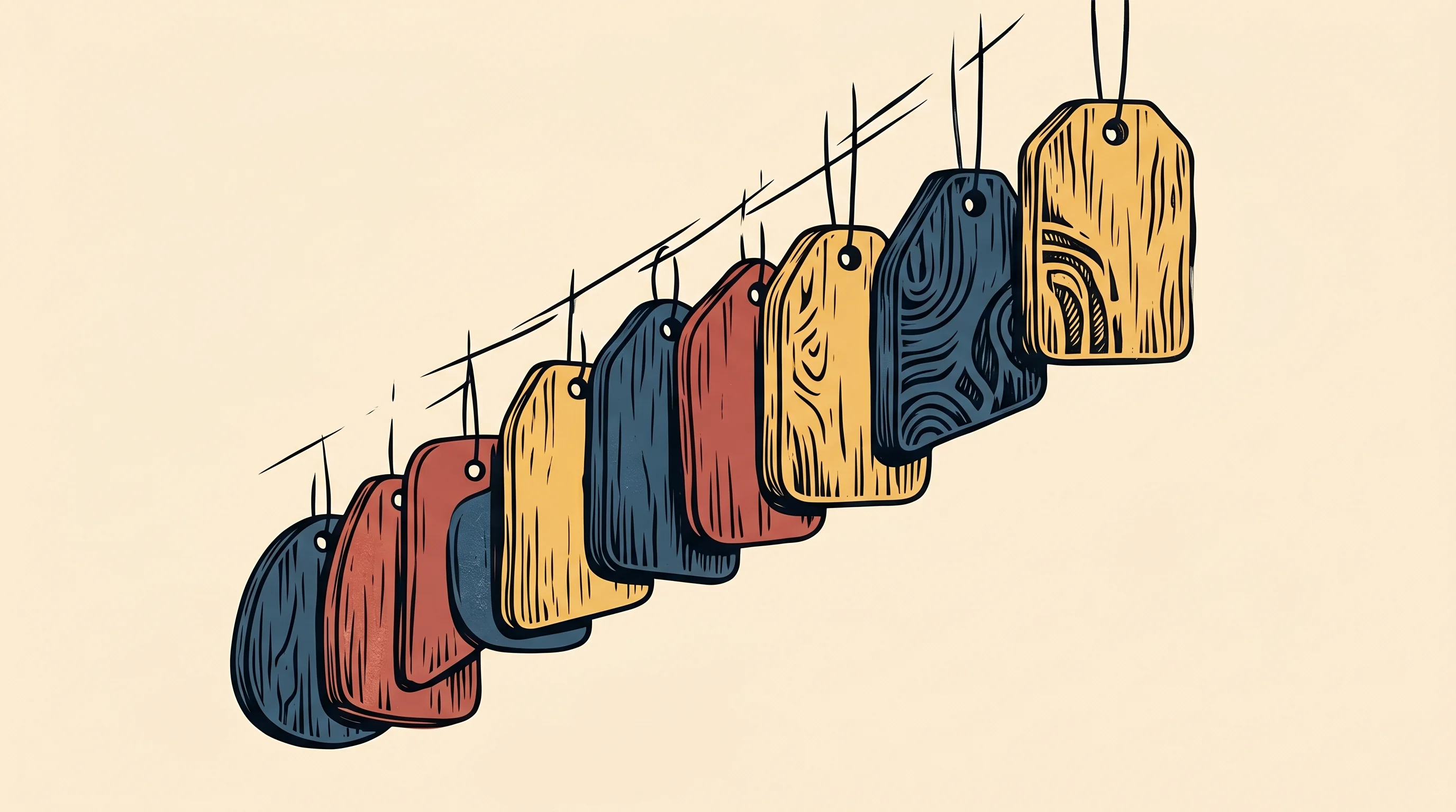 Digital illustration for article section "A Joke That Compiles" in "New React Library Satirizes—and Packages—AI Landing Page Clichés" - A clean, minimalist conceptual still life representing rapid software development and usable code, f...