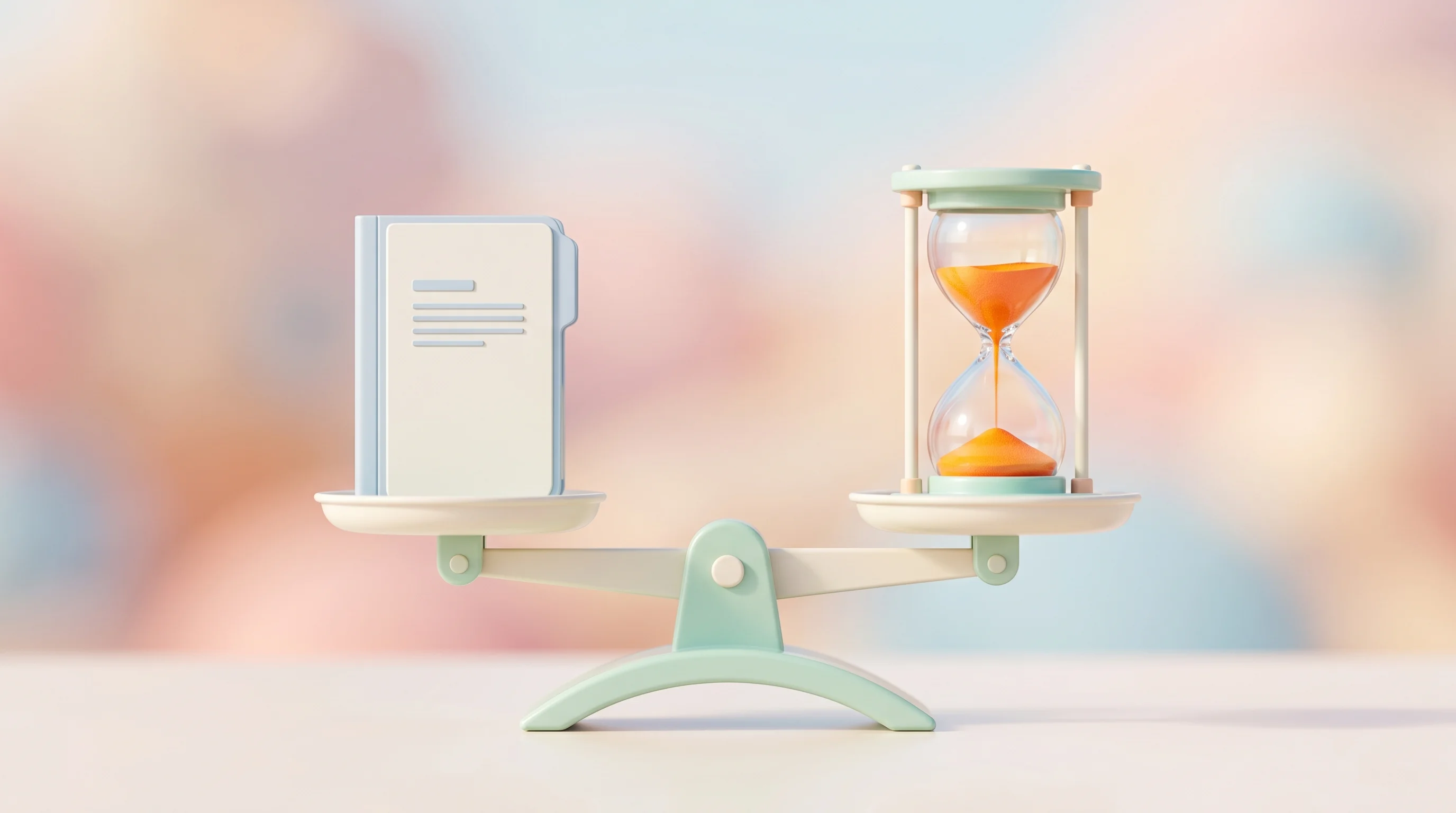 Digital illustration for article section "Regulation, Risk, and Reality Checks" in "Aster's Autonomous Research Lab Orchestrates Thousands of AI Agents" - A minimalist, conceptual representation of impending regulations and compressing timelines, featurin...
