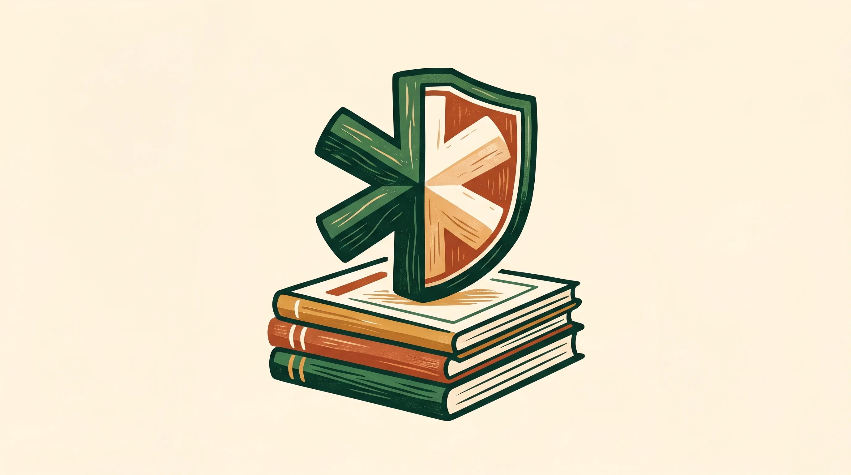 Digital illustration for article section "A Round With Footnotes" in "Aryon Security Raises $29M to Prevent Cloud Breaches Before Deployment" - A conceptual and minimalist illustration representing a prevention-first cybersecurity funding round...
